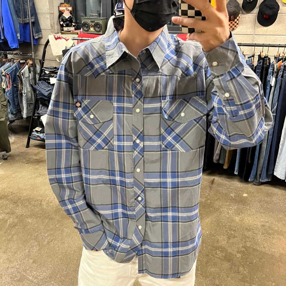 Dickies 웨스턴 체크 셔츠 (105-110) 상품이미지6