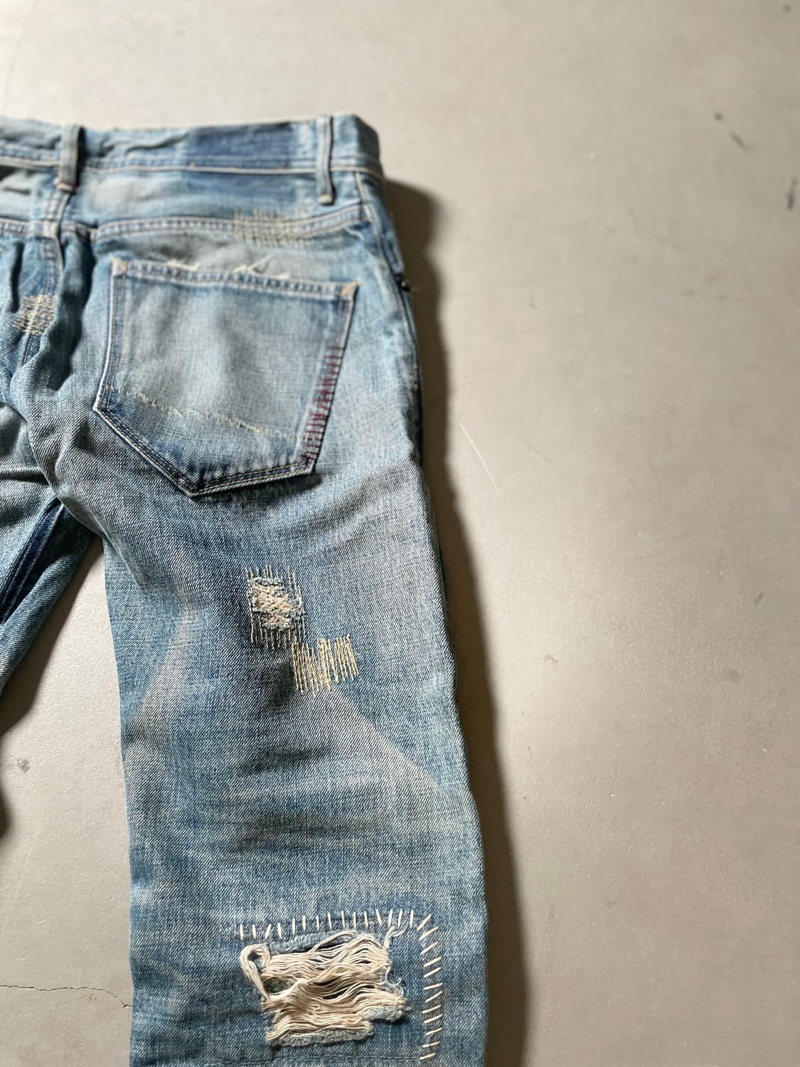 HPX  Distressed Repair Denim 상품이미지5