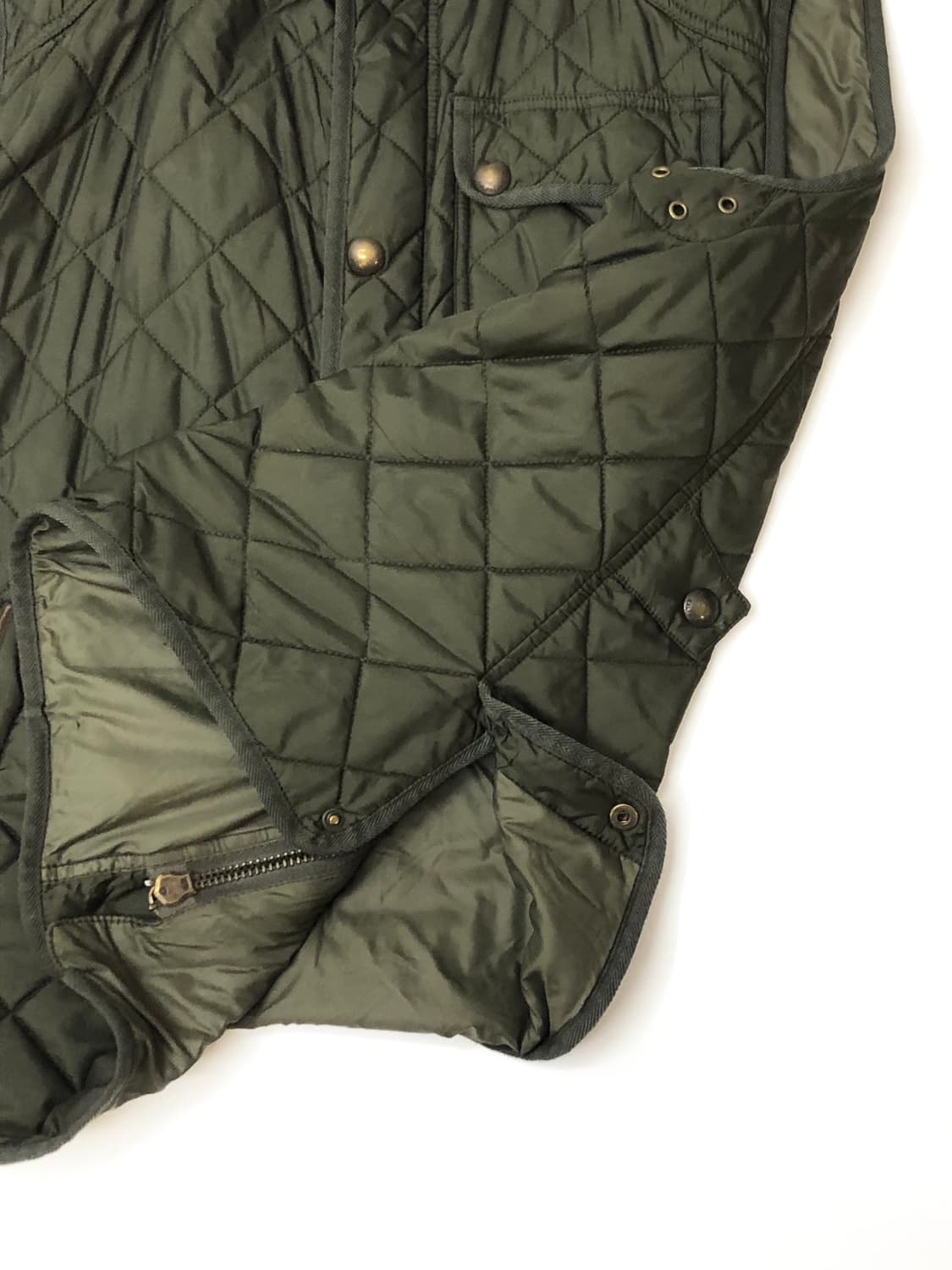 Polo 폴로 랄프로렌 올리브그린 퀄티드 베스트 상품이미지7