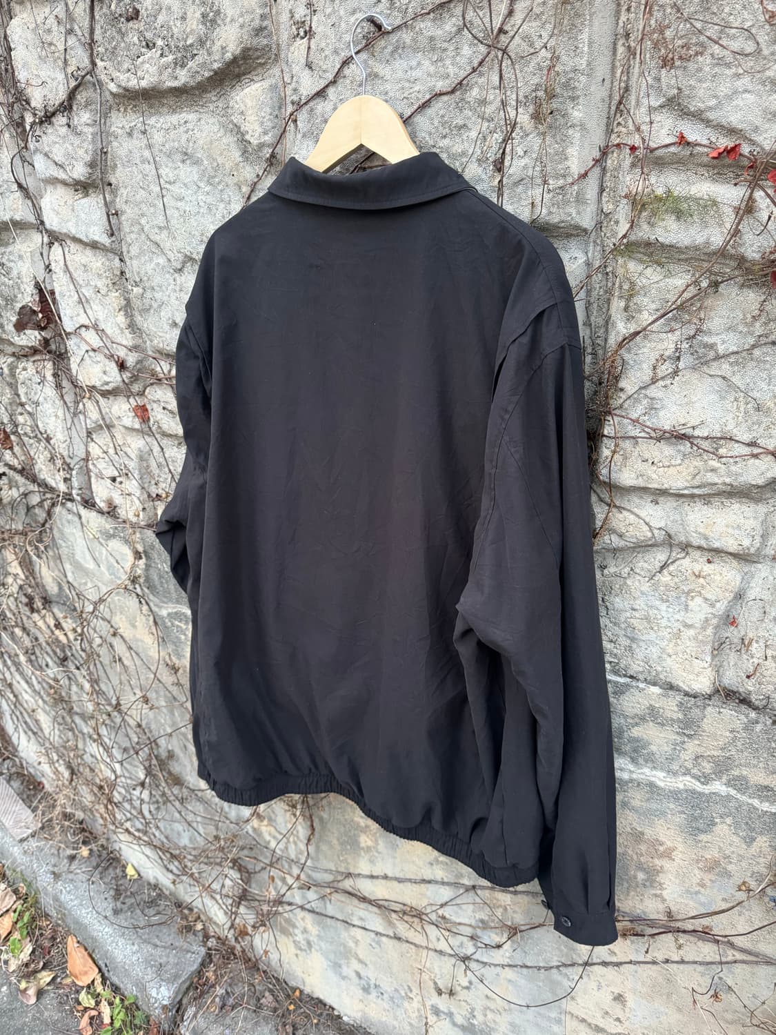 폴로 랄프로렌 스윙톱 헤링턴 자켓 포니로고 블랙 빅사이즈 상품이미지7