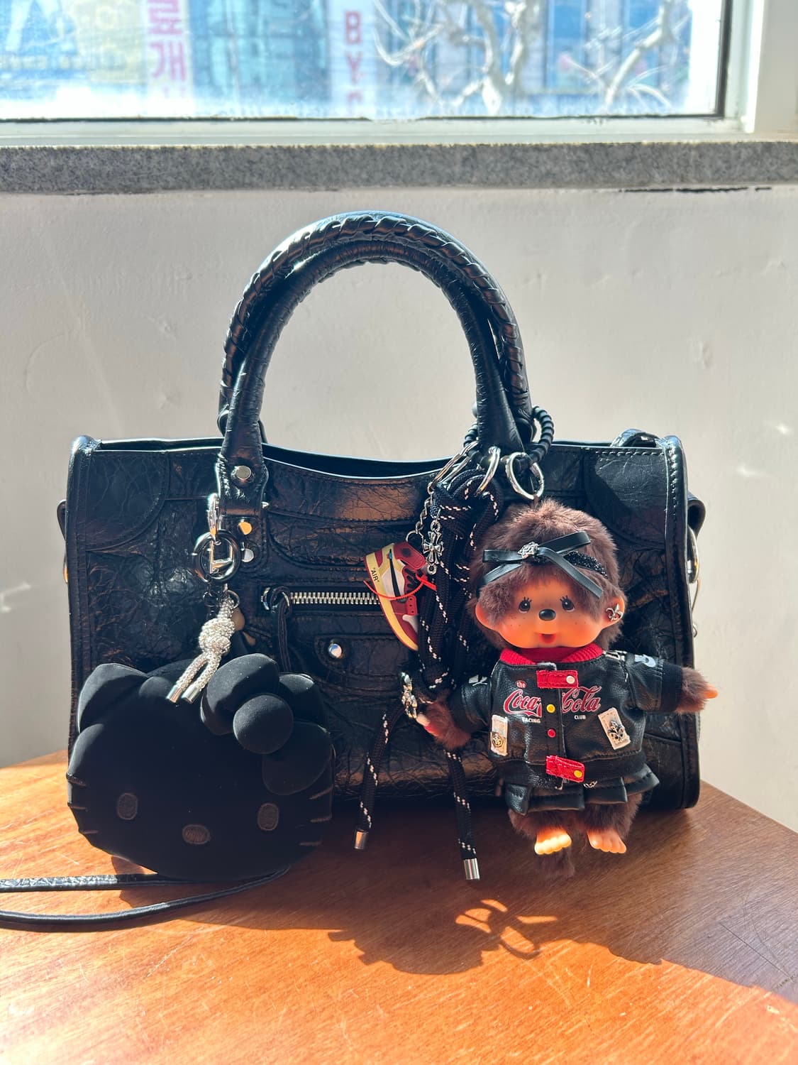 (64) ✨🤍정품몬치치커스텀 레드포인트 스트릿무드 상품이미지9