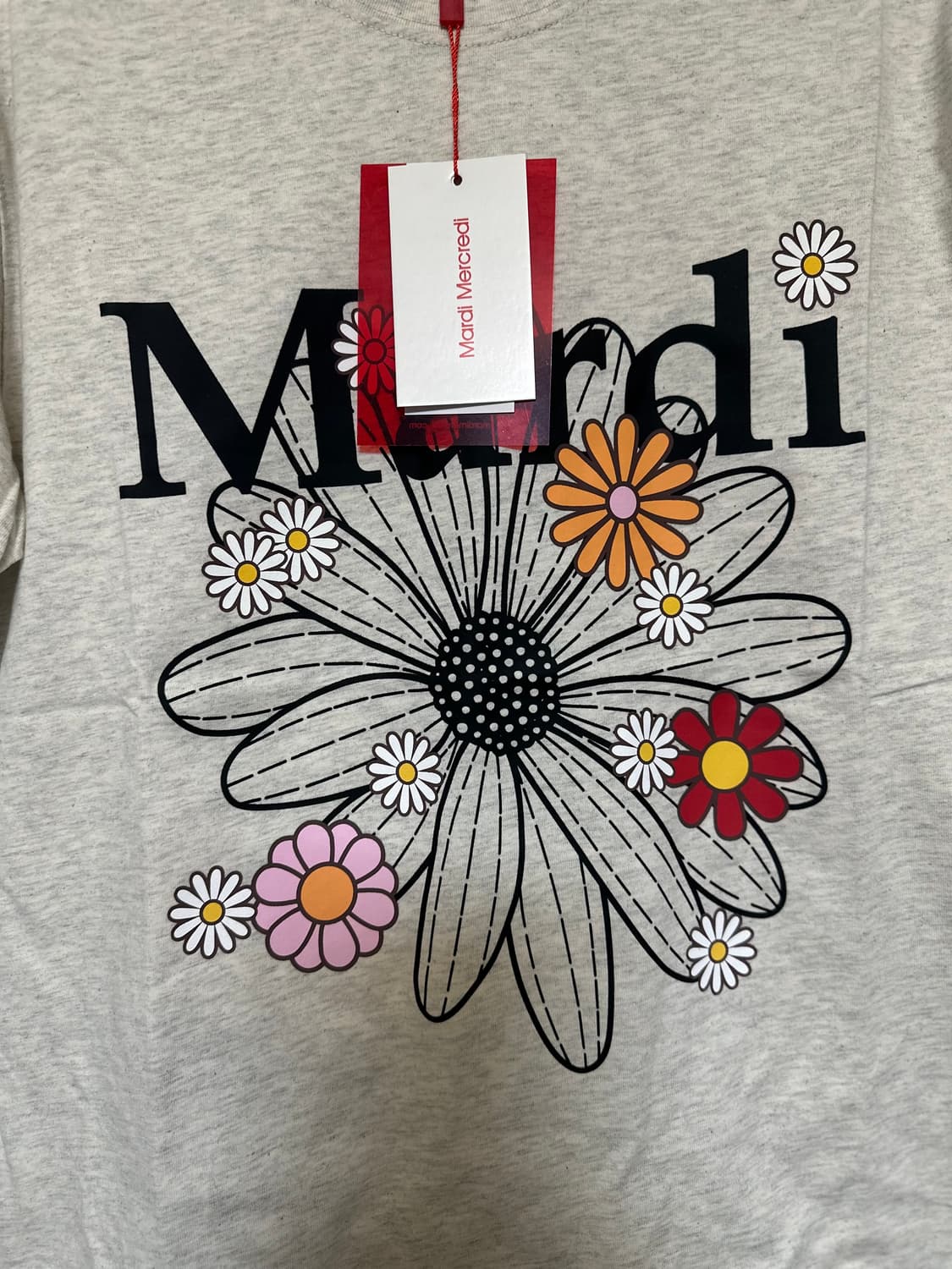 마르디 메크르디 플라워 반팔 티셔츠 상품이미지4