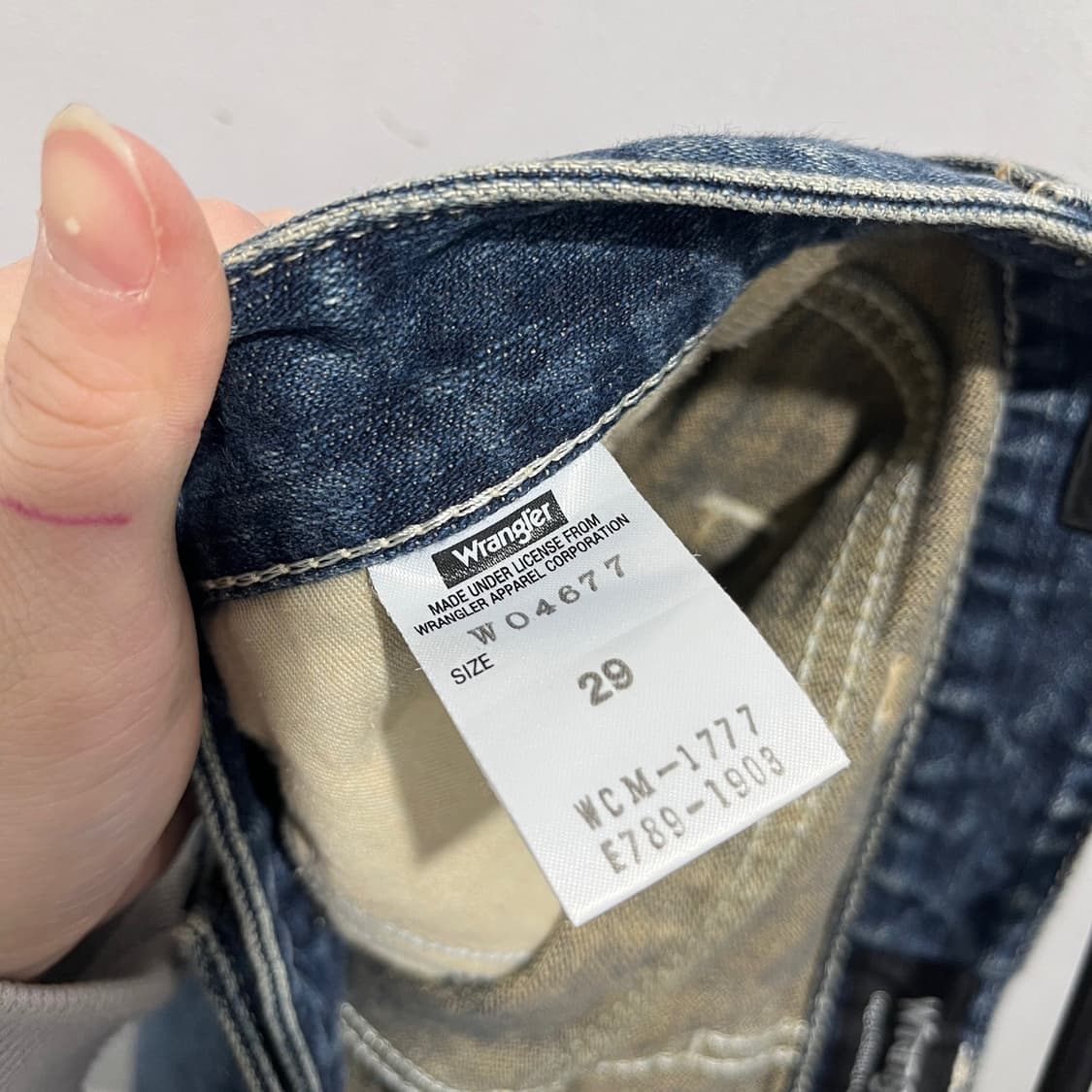 랭글러 데님 팬츠 상품이미지7