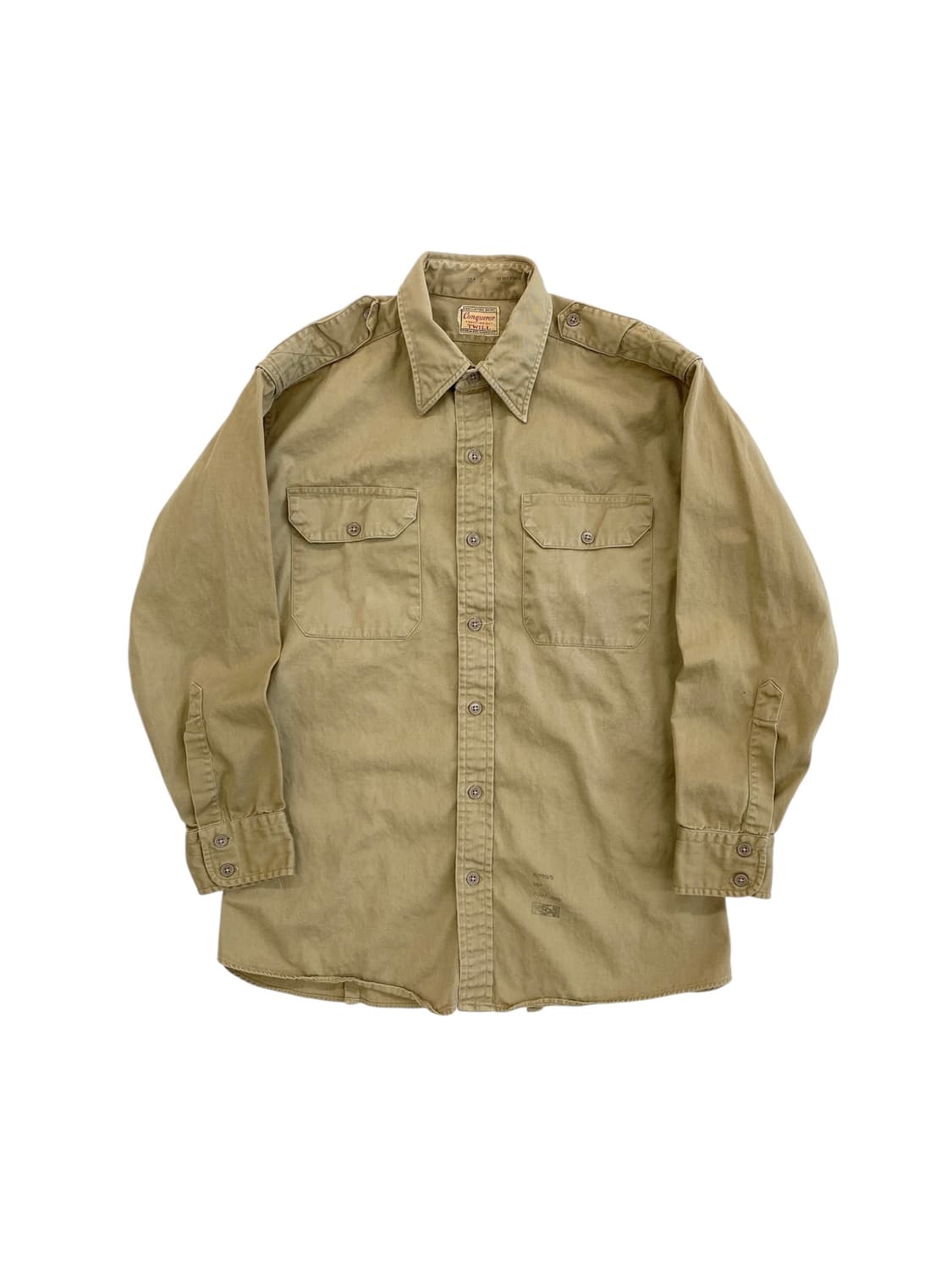 60‘s Conqueror Sanforized 트윌 유틸리티 셔츠 상품이미지1