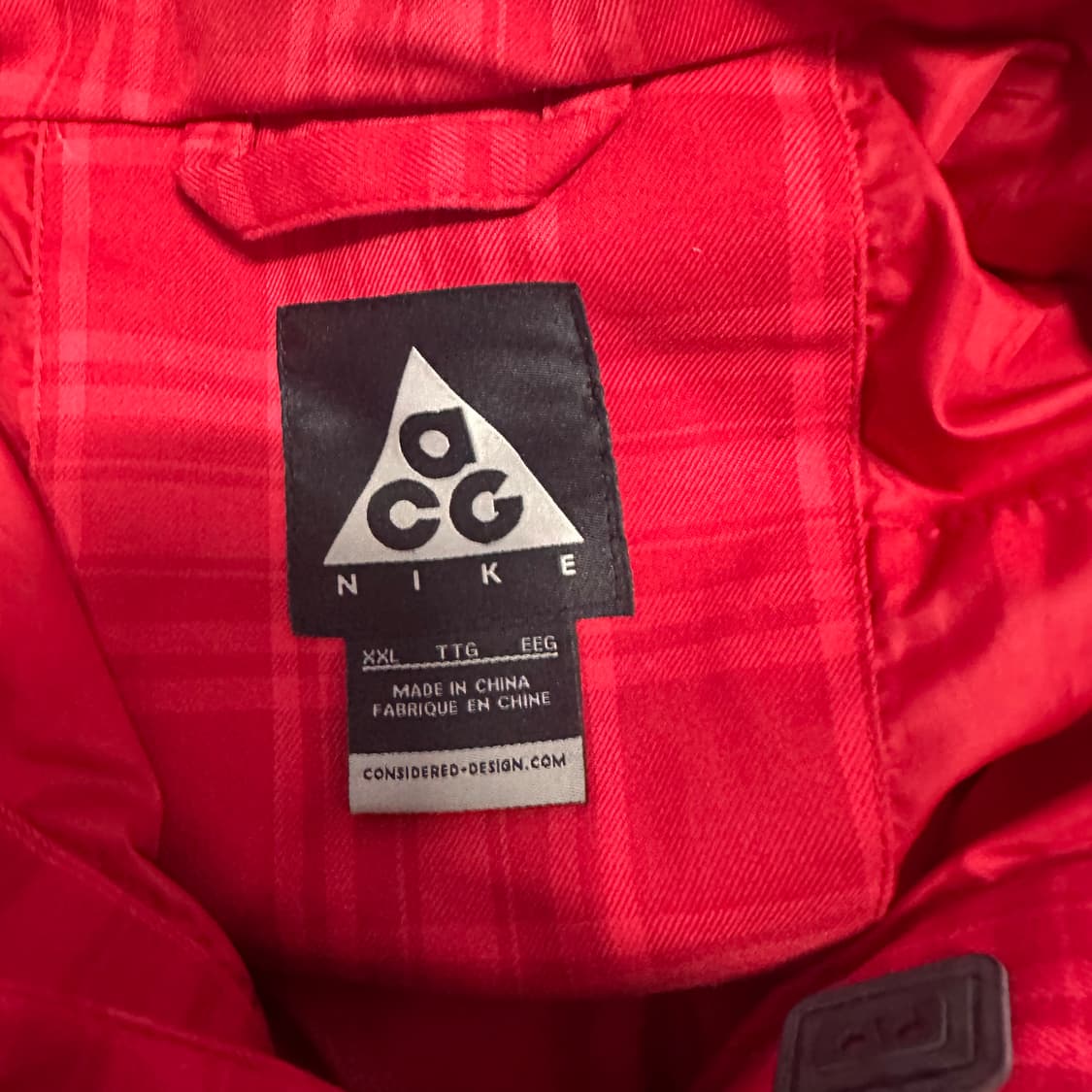 나이키 ACG 레드 패딩 상품이미지4