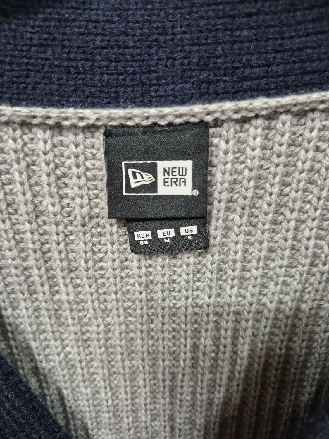 뉴에라 뉴욕 양키스 니트 가디건 상품이미지3