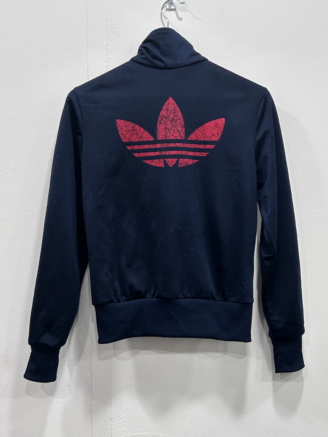 [90] 아디다스 파이어버드 져지 트랙탑 네이비레드 여성 90사이즈 상품이미지4