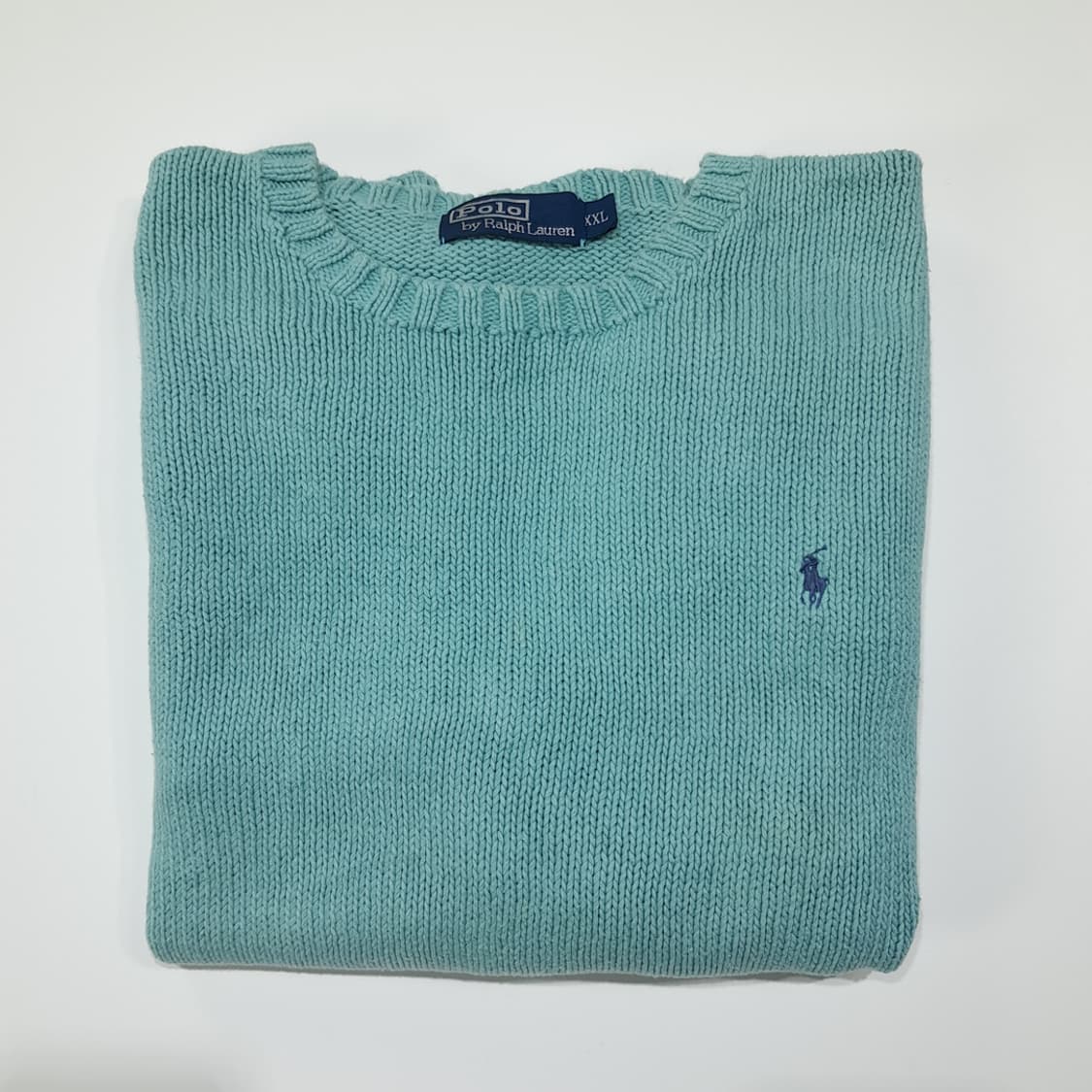 CL062 2XL 폴로 랄프로렌 90s 린넨 & 코튼 블렌드 에메랄드  상품이미지7