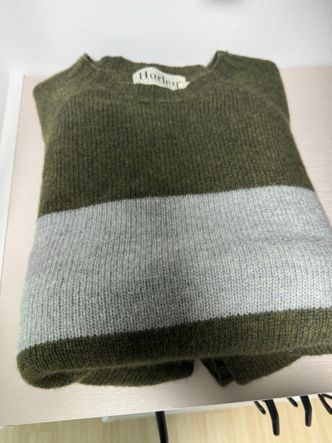 블랭크룸 할리오브스코틀랜드 스트리이프 니트 L 상품이미지2