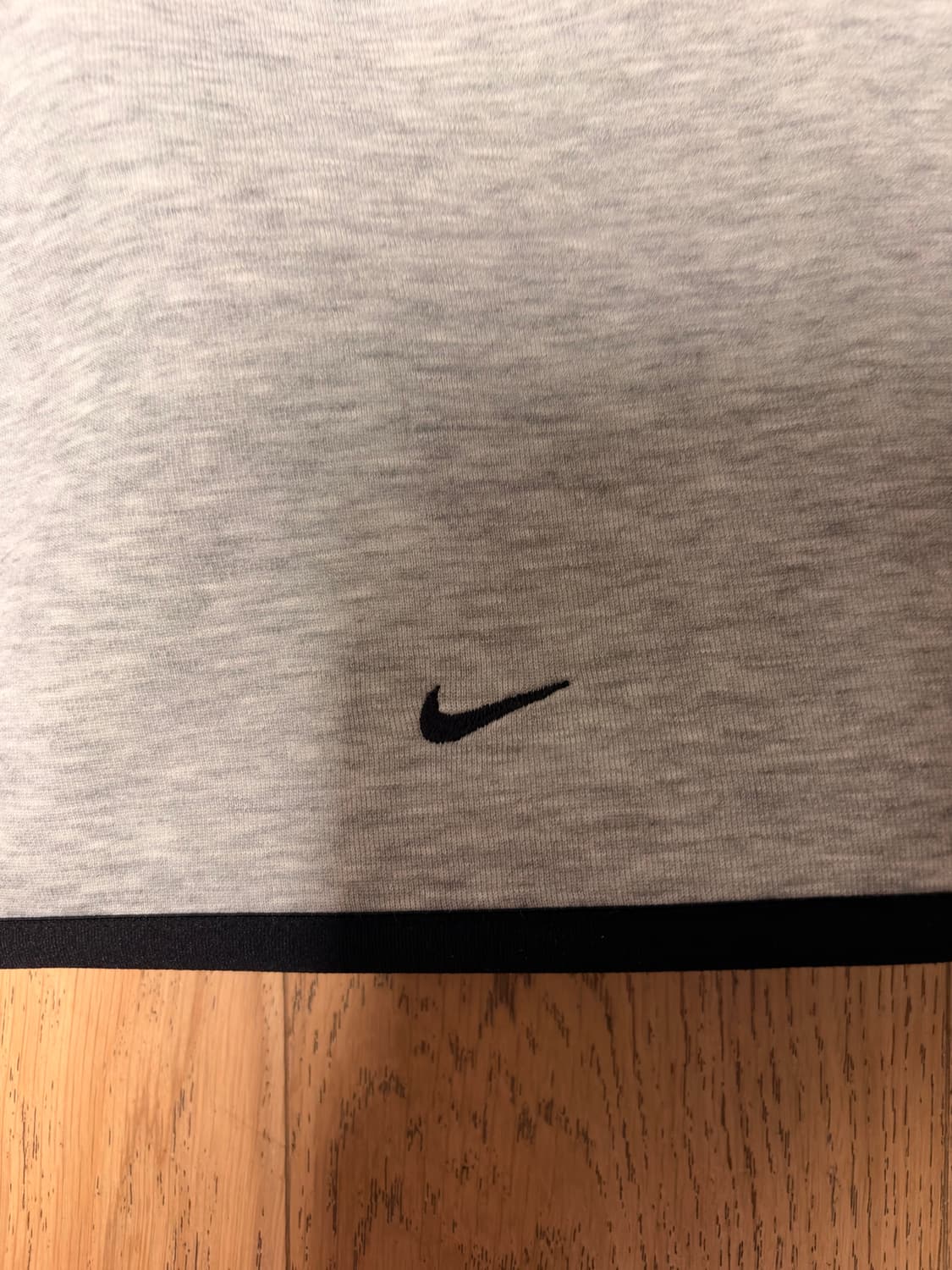 나이키 테크 플리스(테크팩) 풀 집 후드 다크 그레이 헤더 판매합니다! 상품이미지9