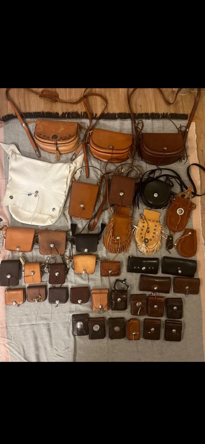 GOROS 올드고로스 3콘초 새들레더 시가렛케이스 상품이미지10