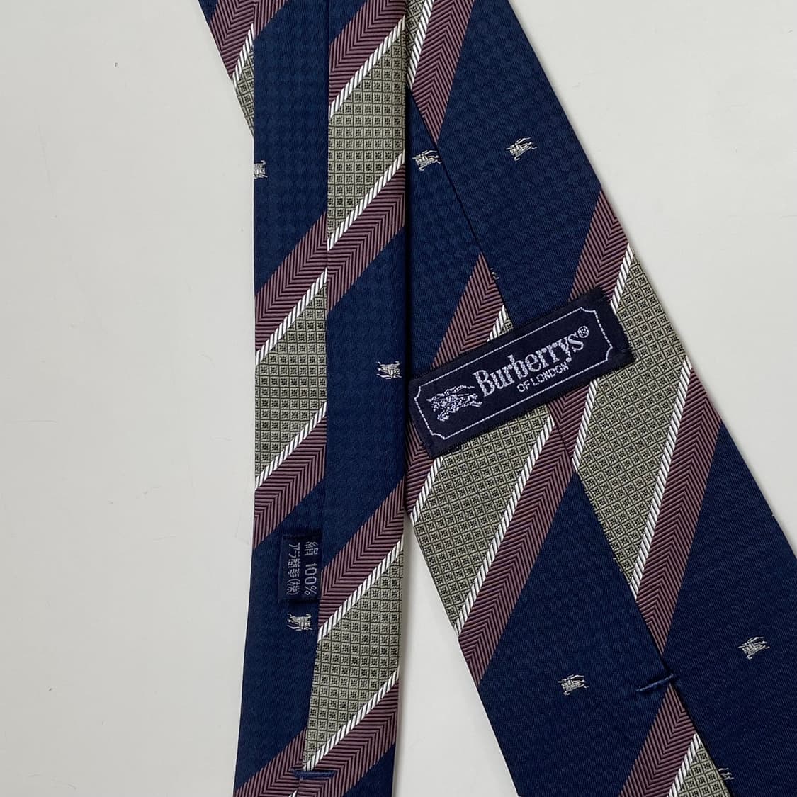 버버리 (Burberrys) 모노그램 정품 명품넥타이 상품이미지6
