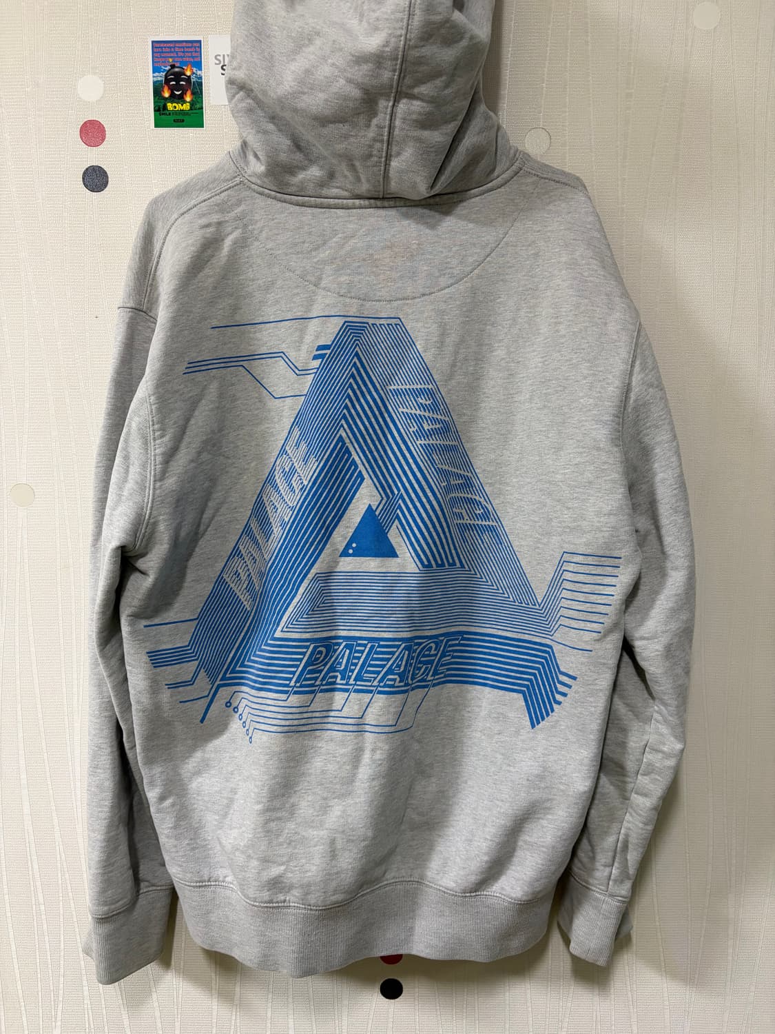 팔라스 트라이퍼그 후드티 L 회색 상품이미지2