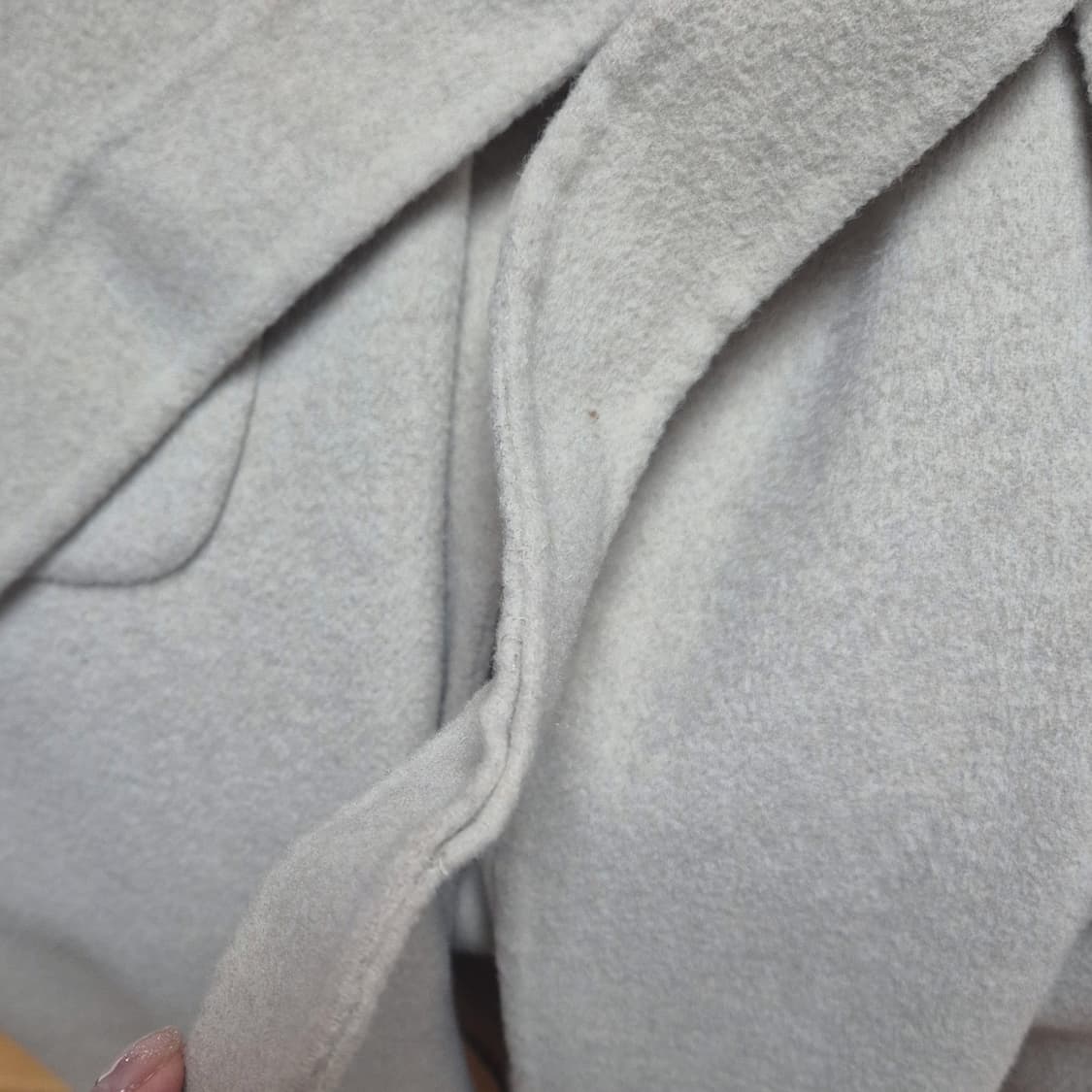 나이스클랍 핸드메이드 롱코트 상품이미지5