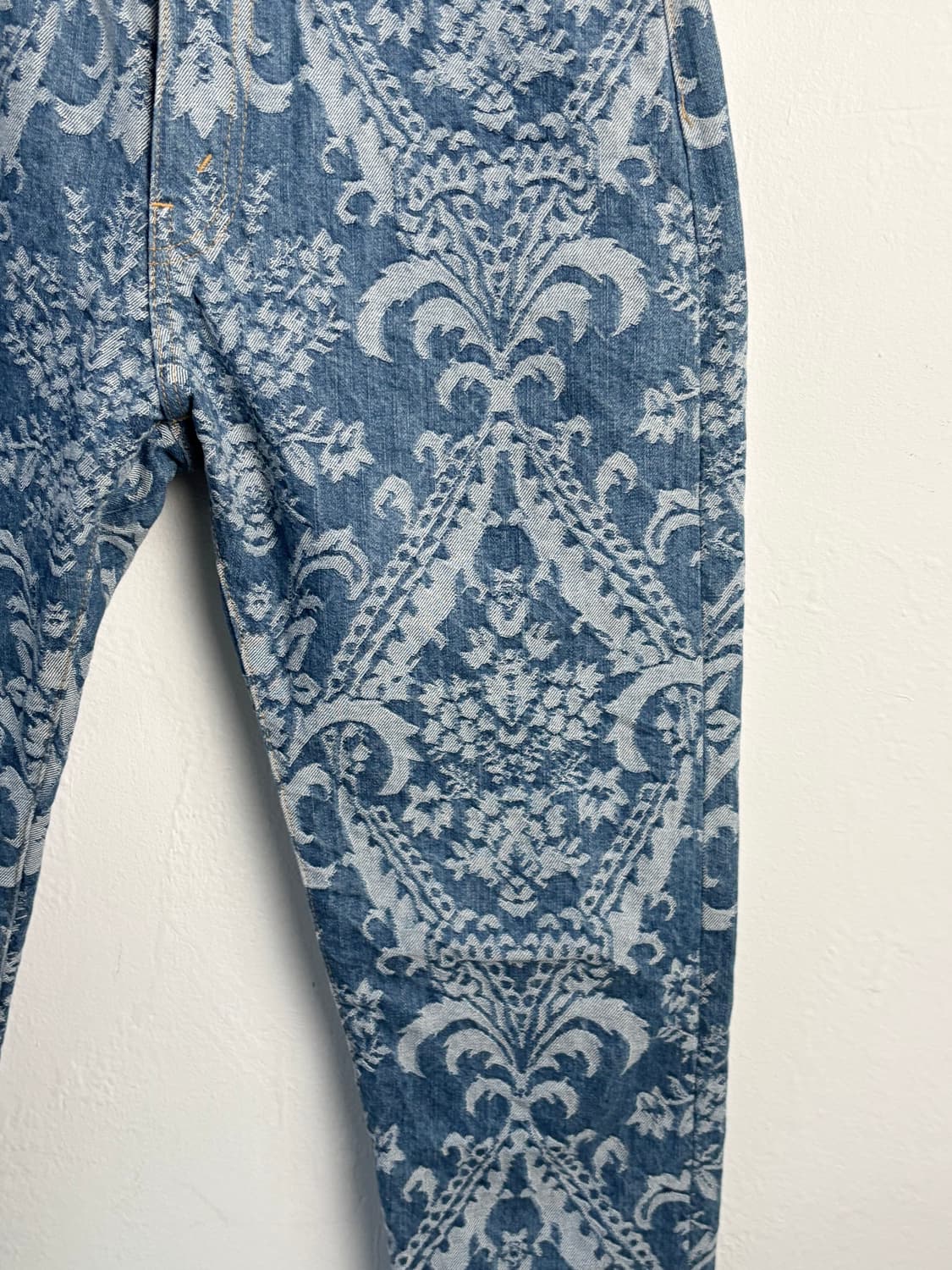 준야와타나베 자카드 플로럴 데님  상품이미지4