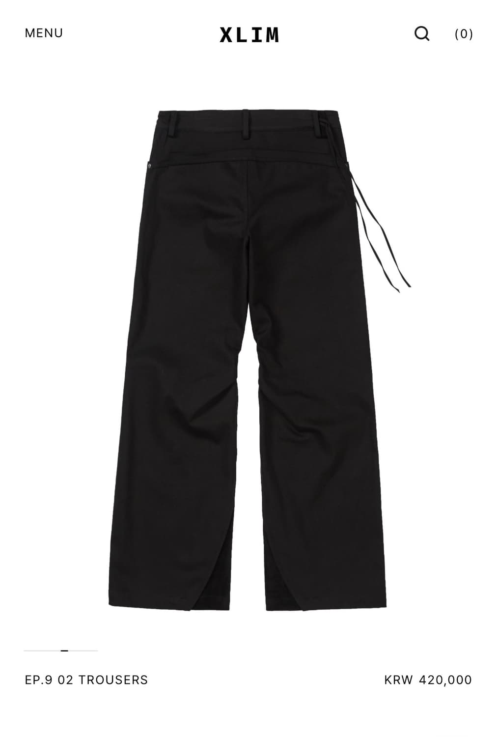 (M) xlim ep9 02 trousers 상품이미지3
