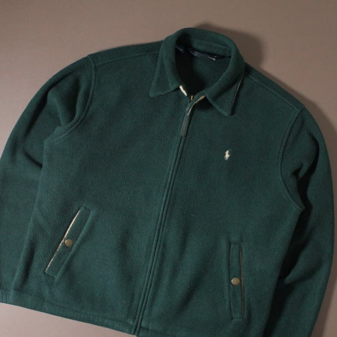 Polo 폴로 랄프로렌 그린 플리스 바라쿠다 자켓  상품이미지2