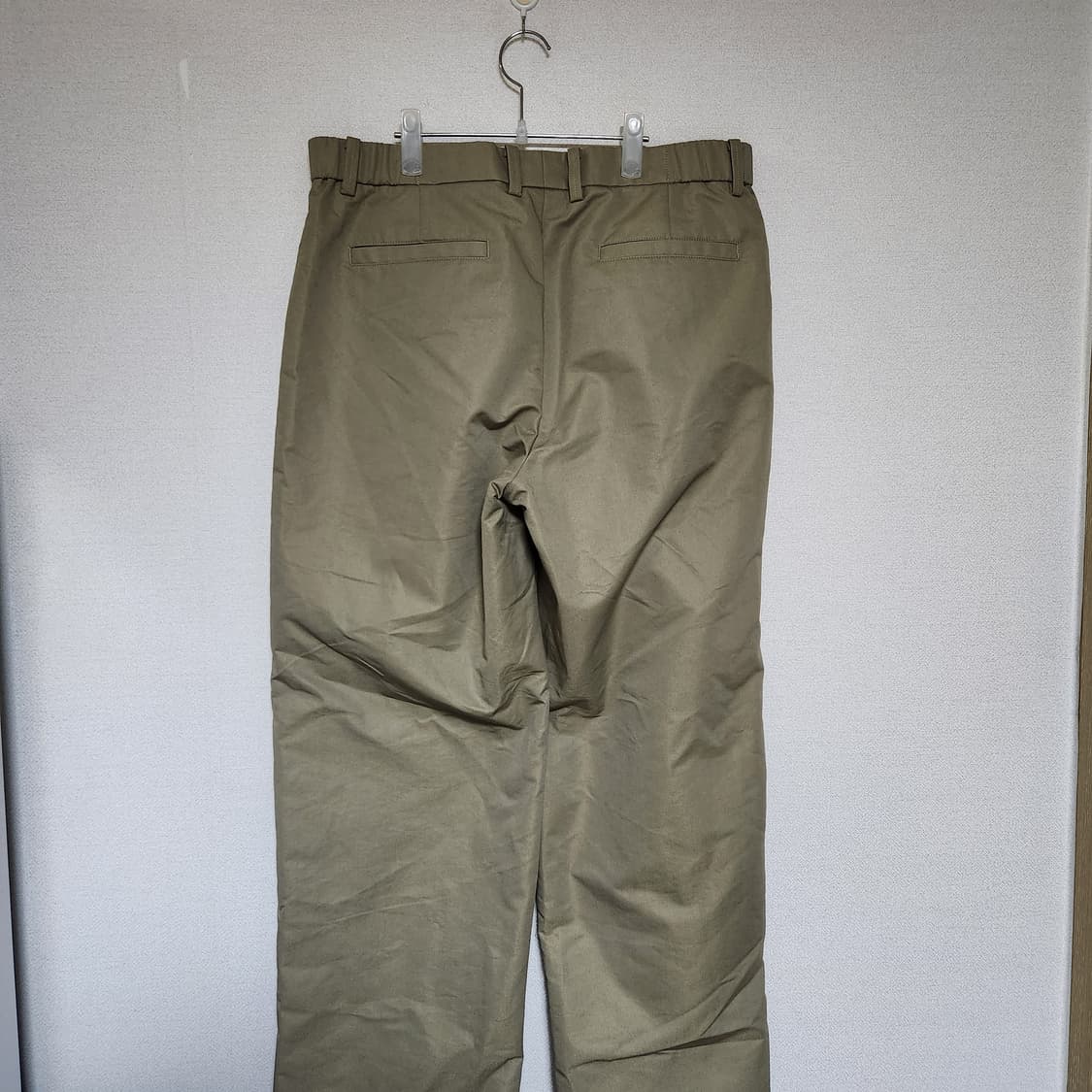 24년 마인드브리지 꾸뛰르 원턱 와이드 팬츠 남36 상품이미지2