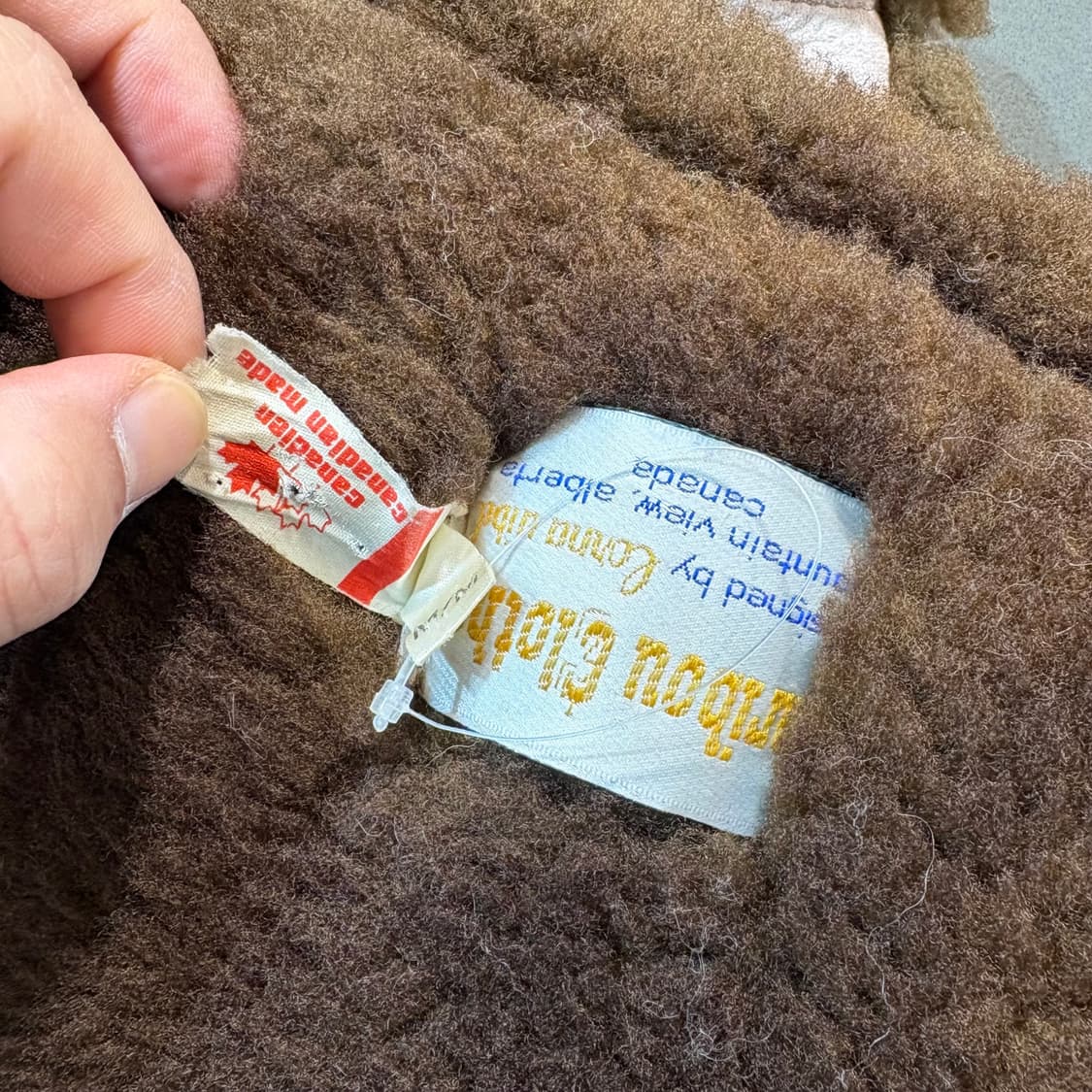 [M] CANADA VINTAGE 캐나다 빈티지 무스탕 조끼 상품이미지5