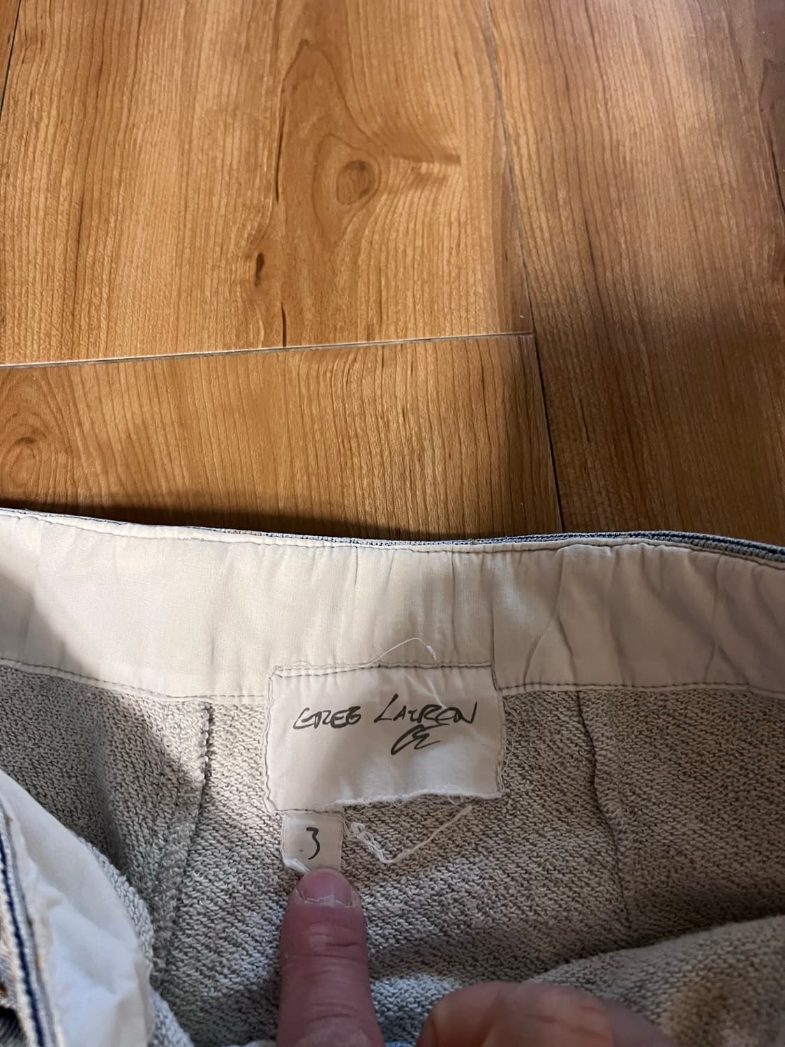 그렉로렌 하프앤하프 팬츠 상품이미지3