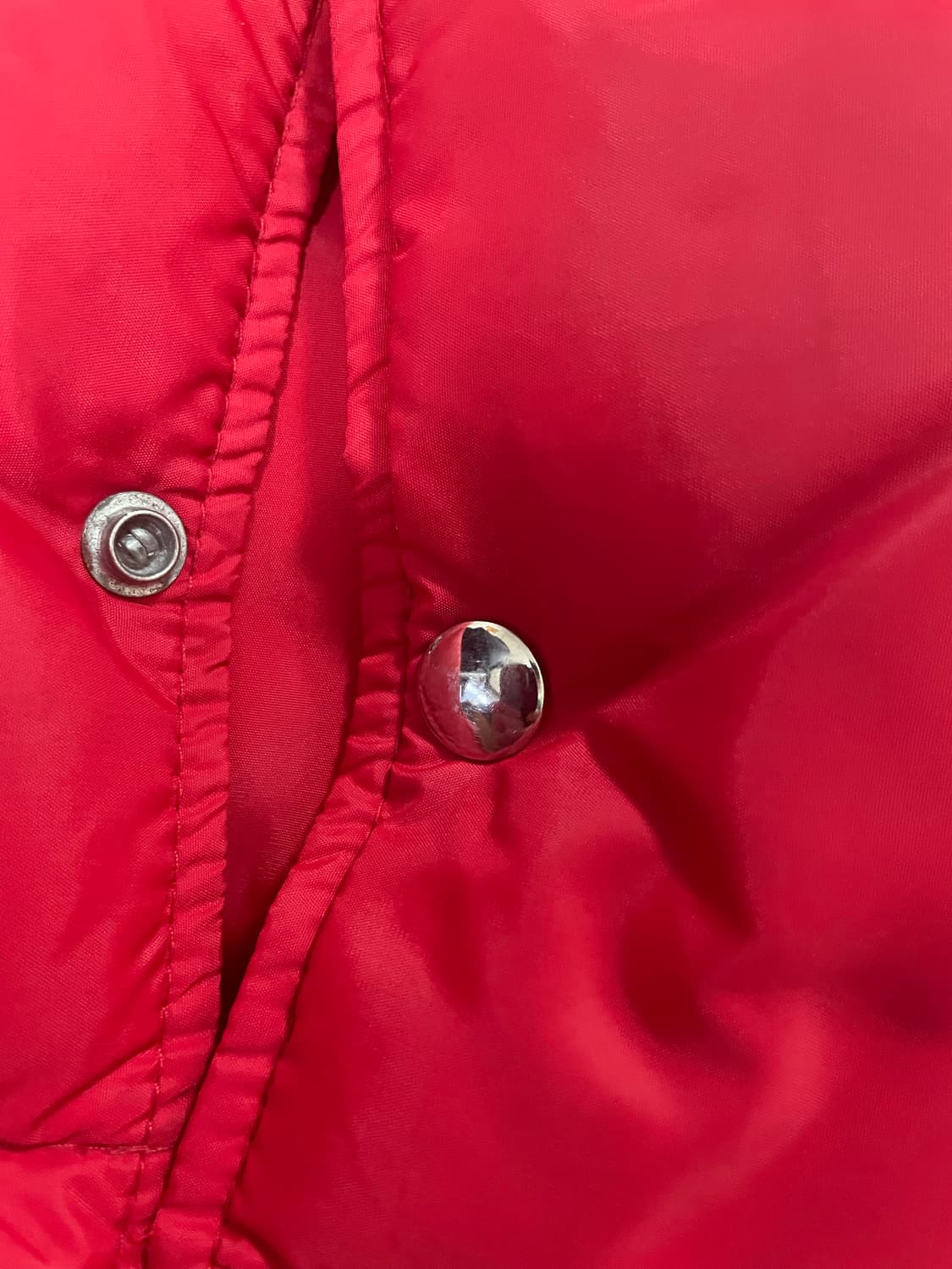 60s 엘엘빈 다운 베스트 레드 상품이미지2