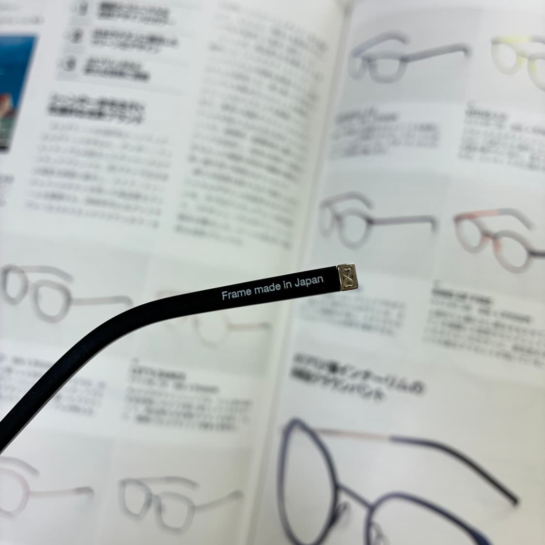CITIZEN 시티즌 티타늄 골드 일본 안경 상품이미지6