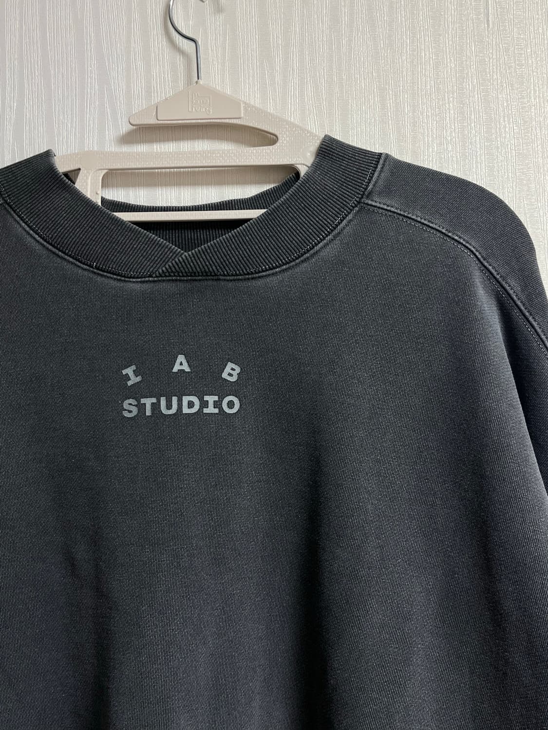 (셋업가격) 아이앱 스튜디오 차콜 맨투맨, 스웨트 팬츠 상품이미지3