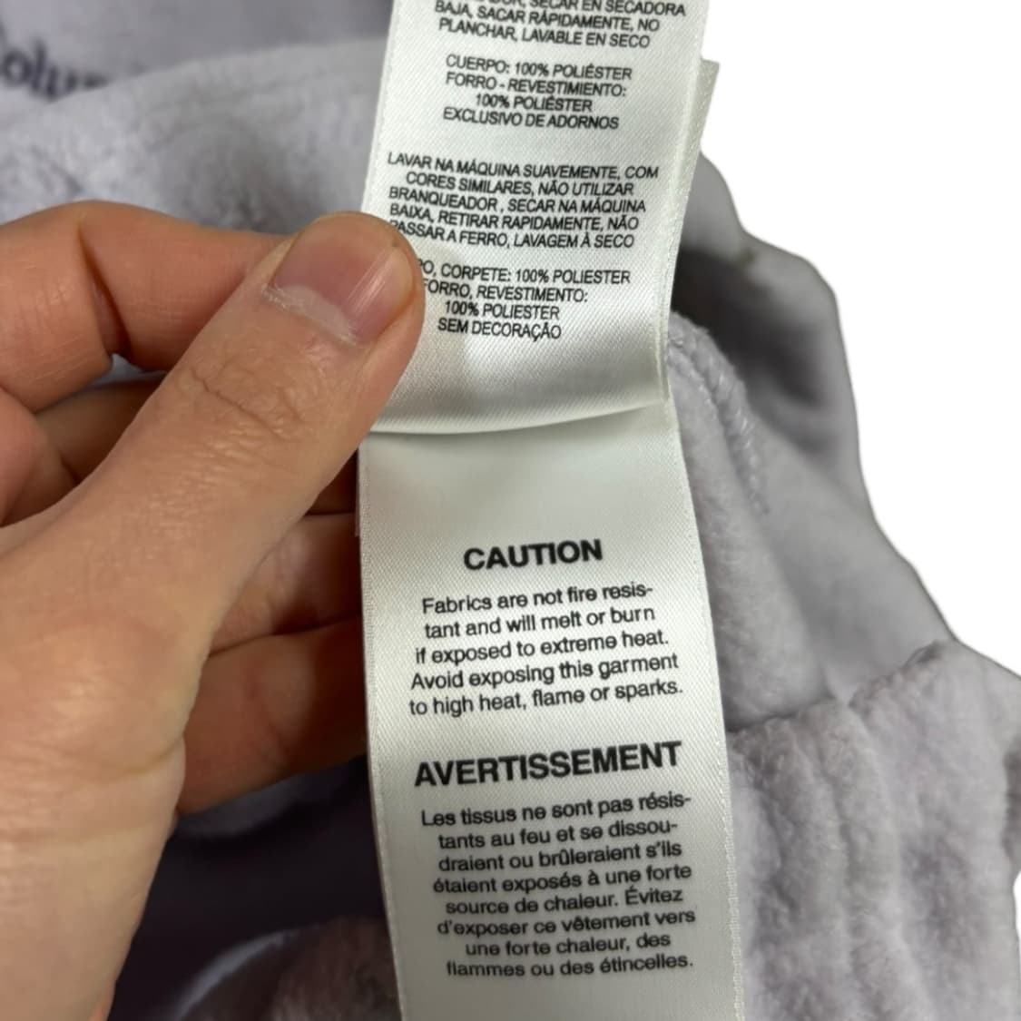 콜롬비아 우먼 후리스자켓 바이올렛 상품이미지7