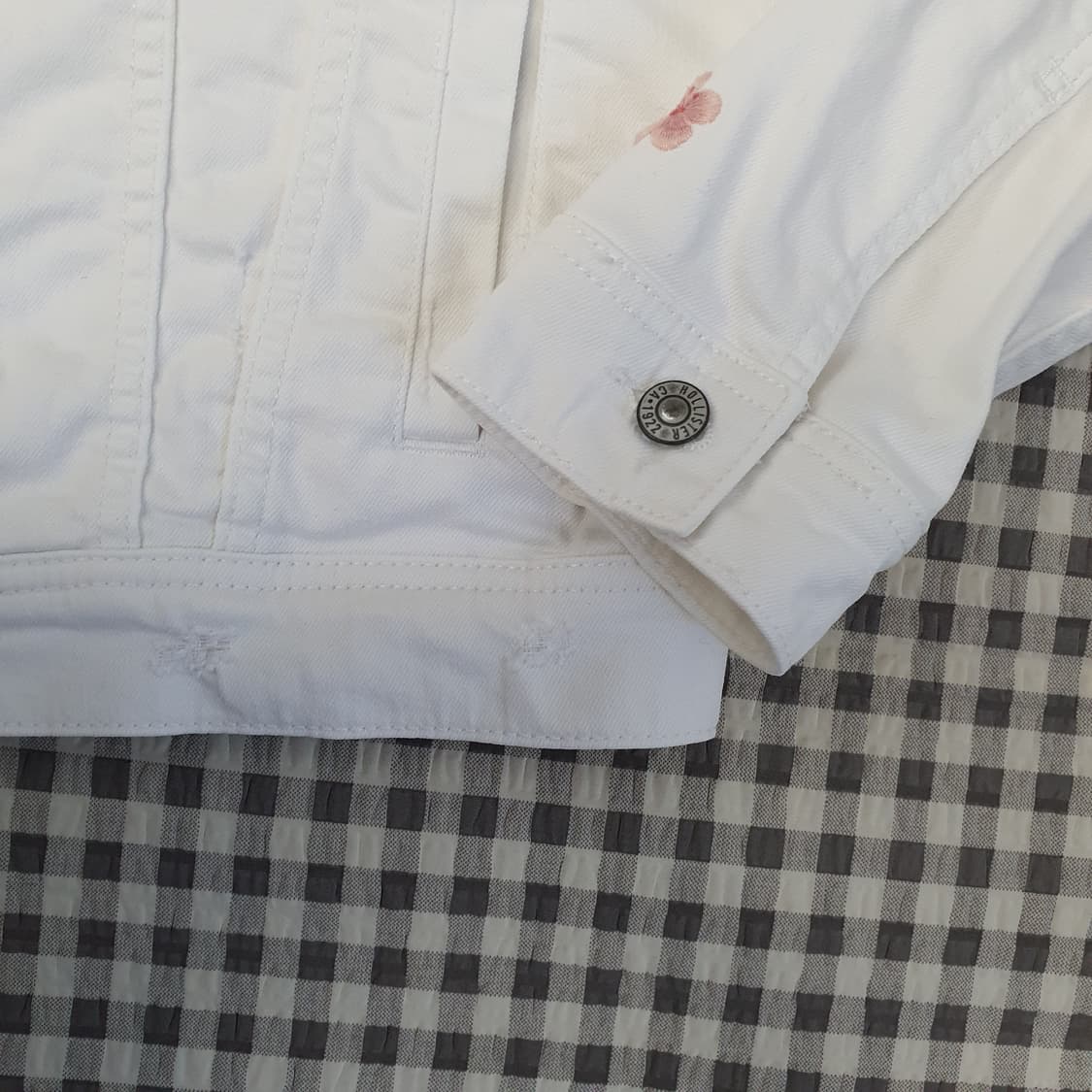 홀리스터 스판 데님 청자켓 남자95 상품이미지5