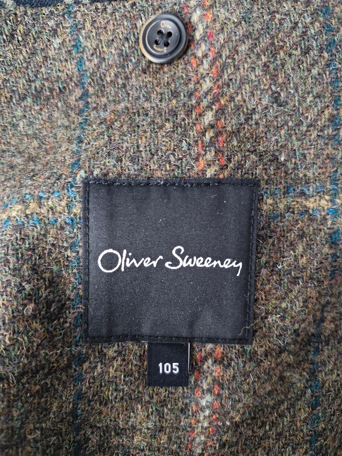 Oliver Sweeney 올리버스위니 울 트위드 자켓 카키 상품이미지7