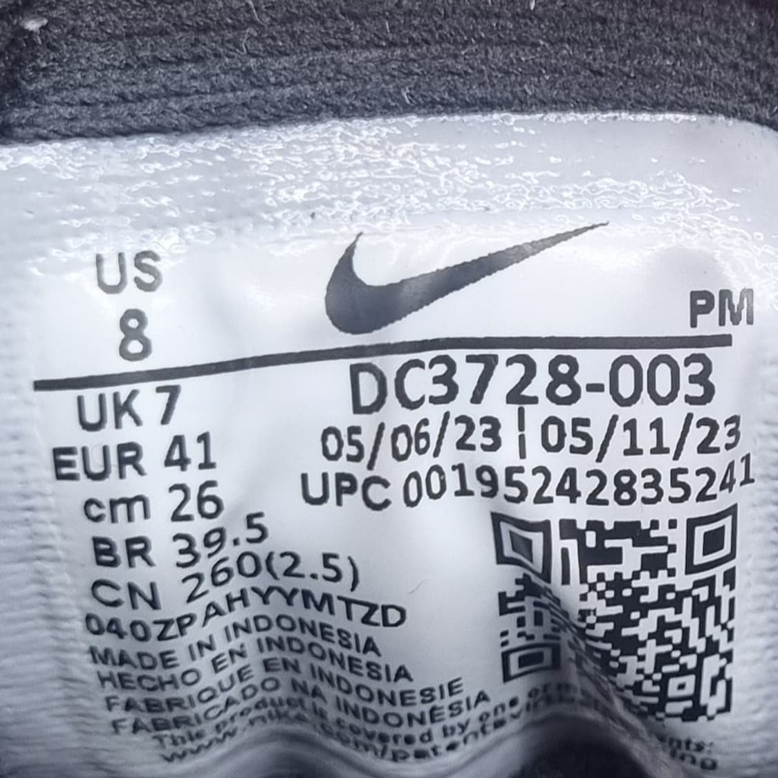 나이키 레볼루션6 남성운동화260 상품이미지6