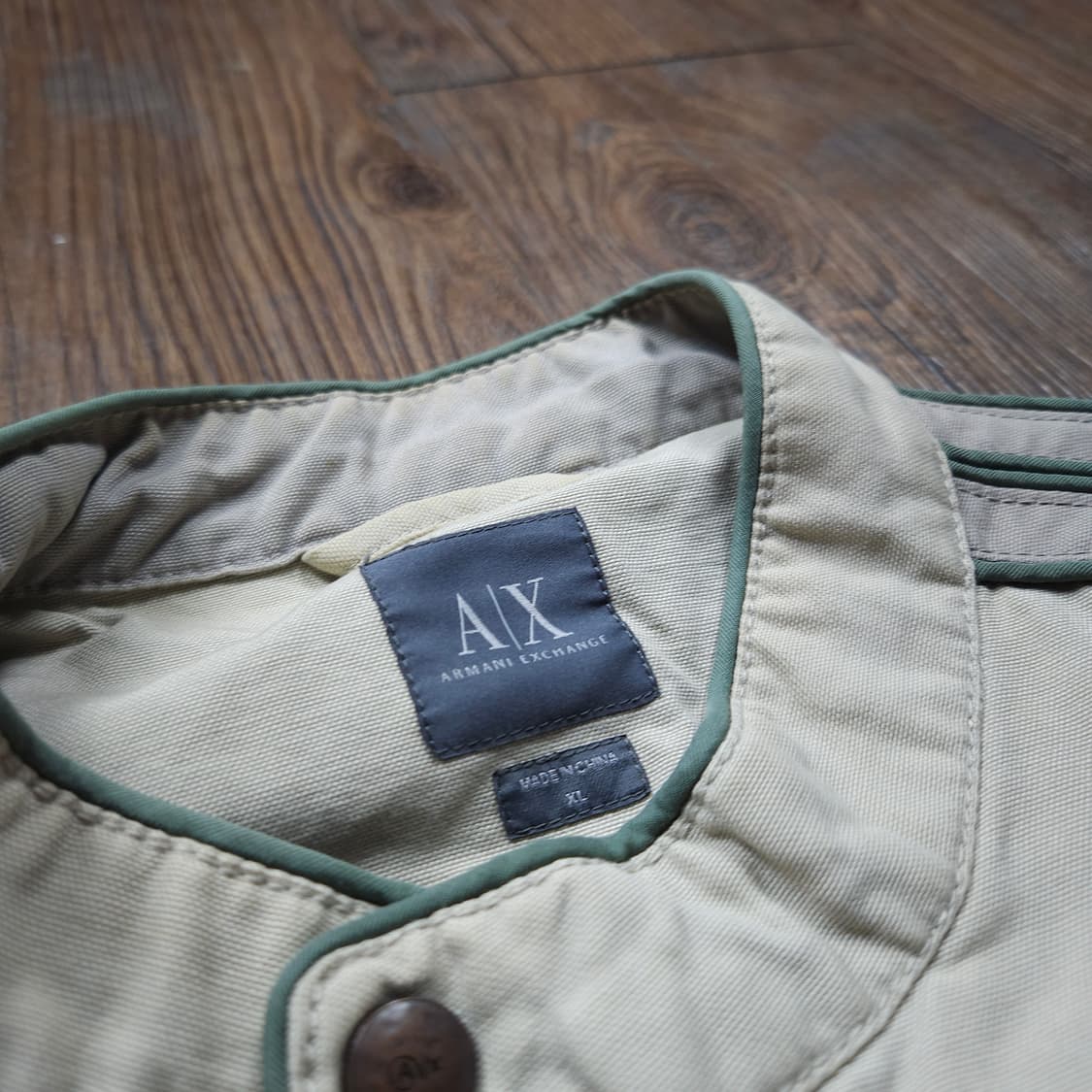 아르마니 익스체인지 아카이브 카페레이서 바이커 자켓 상품이미지8