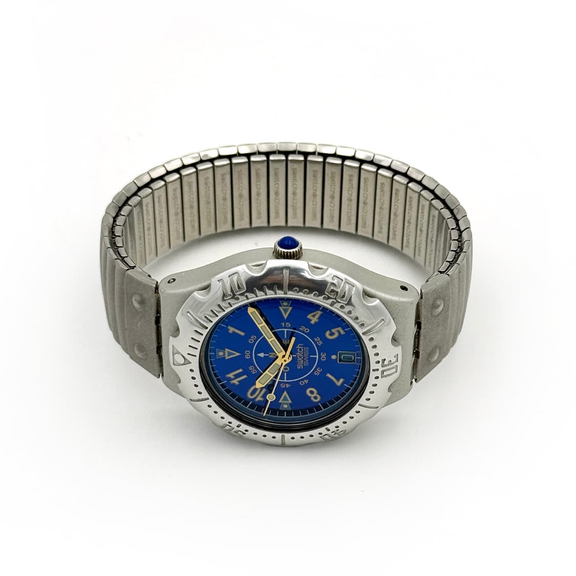 96년판) 빈티지 스와치 다이버 아이러니 Superblu 상품이미지4