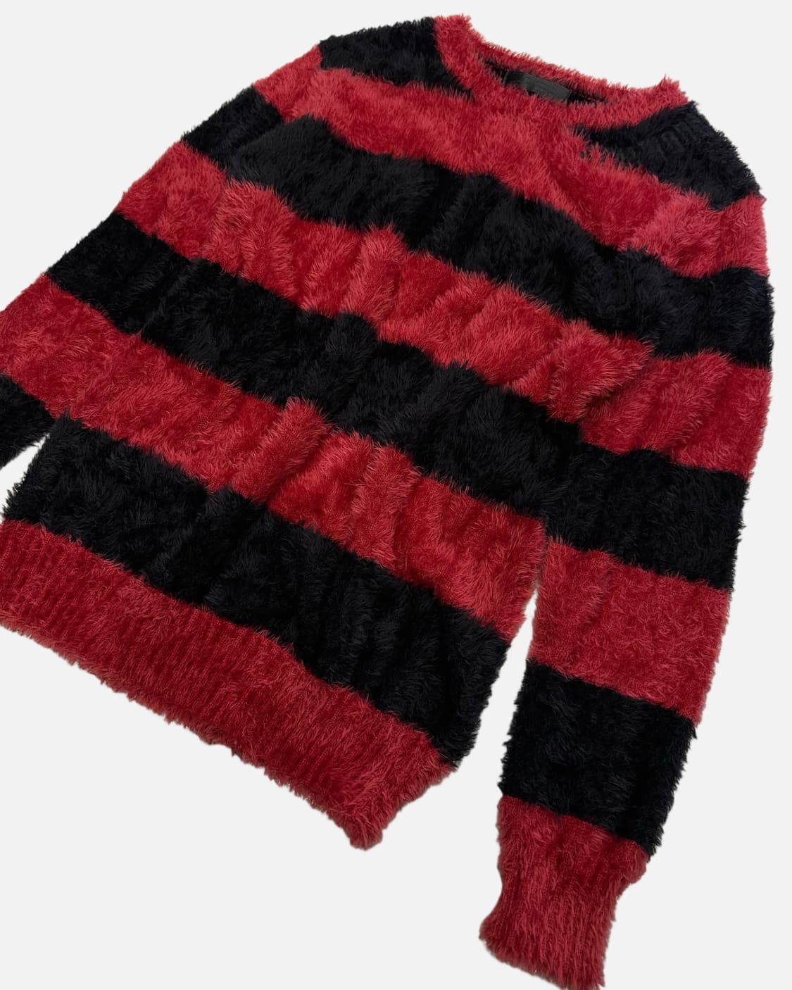 LUV MAISON stripe hairy knit 상품이미지2