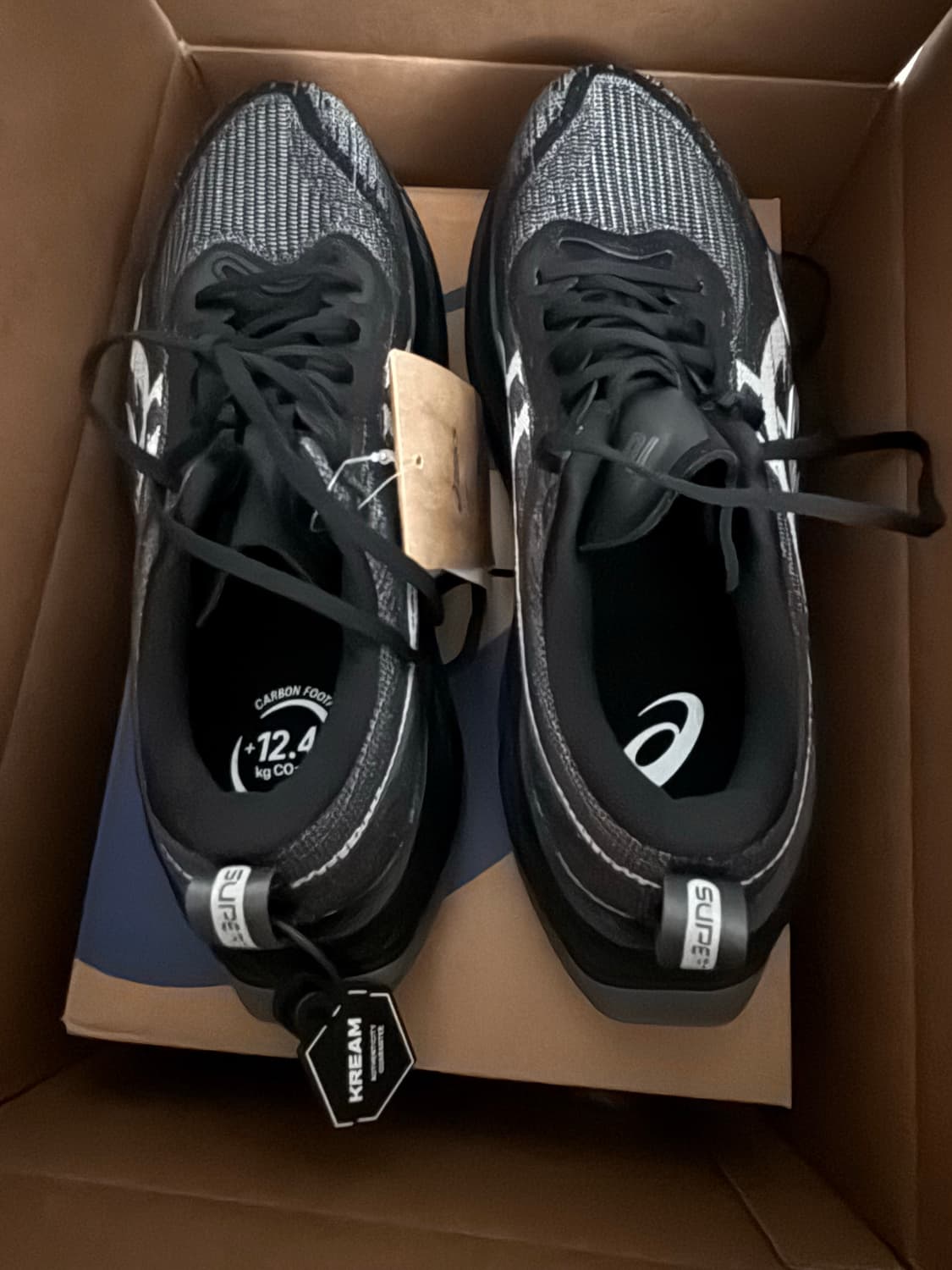 아식스 슈퍼블라스트 2 블랙 화이트 245 상품이미지1