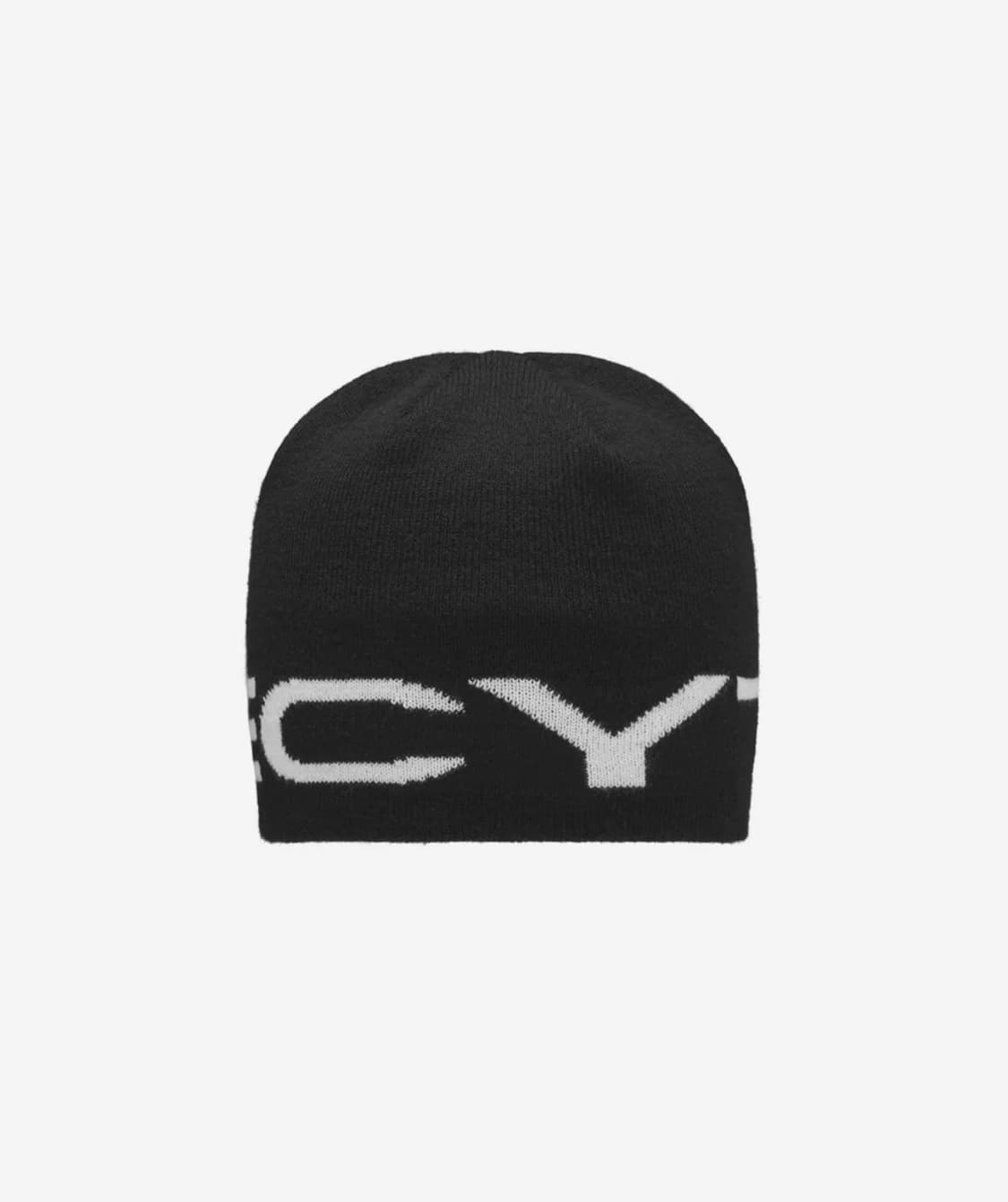 LECYTO LOGO JACQUARD BEANIE_[BLACK] 상품이미지1