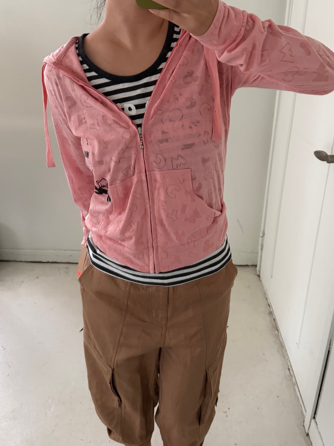 일본빈티지 키치 디즈니 미키마우스 후드집업 상품이미지1