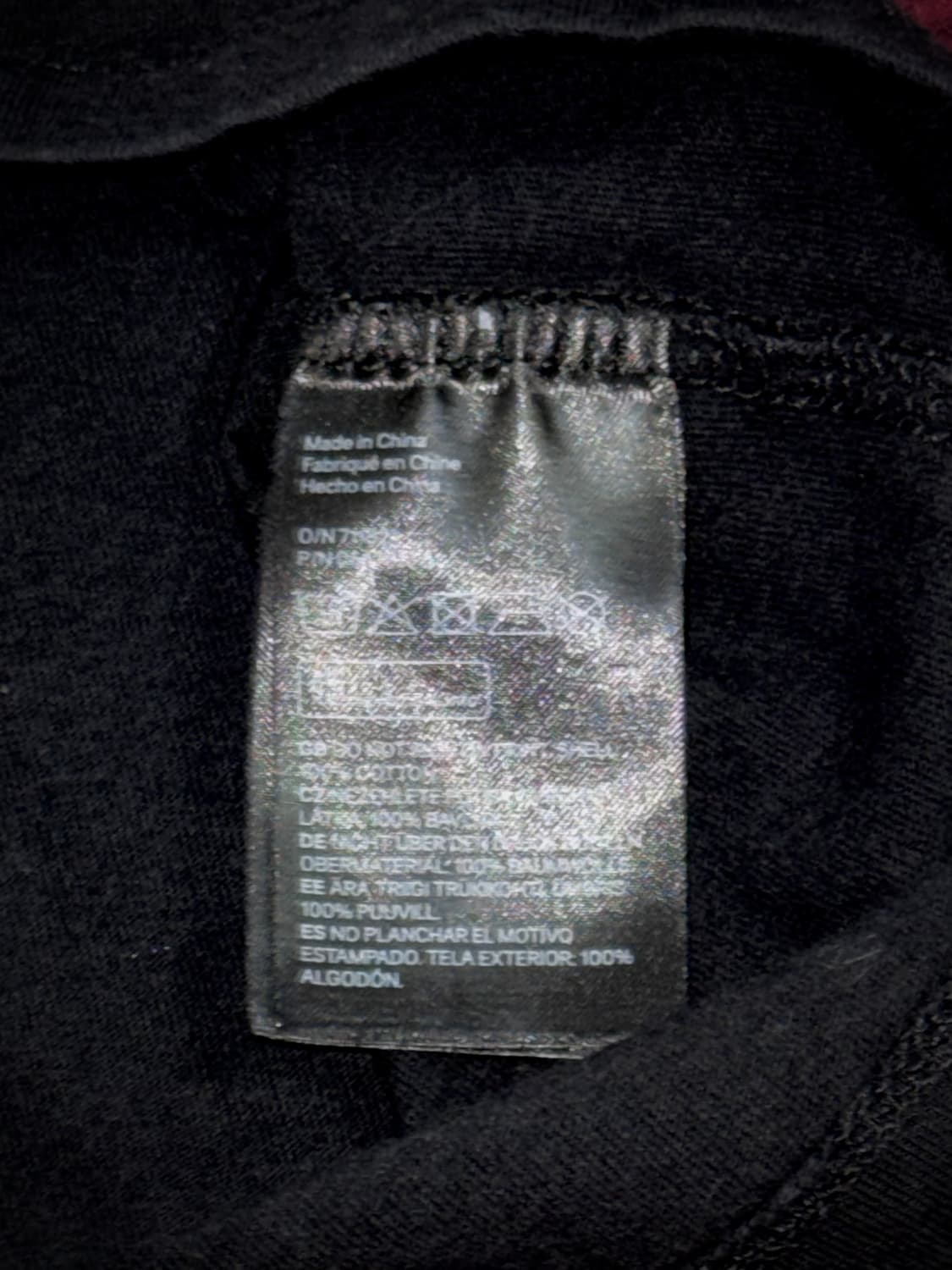 H&M 리버티 썬더 투어 반팔티 M 상품이미지4