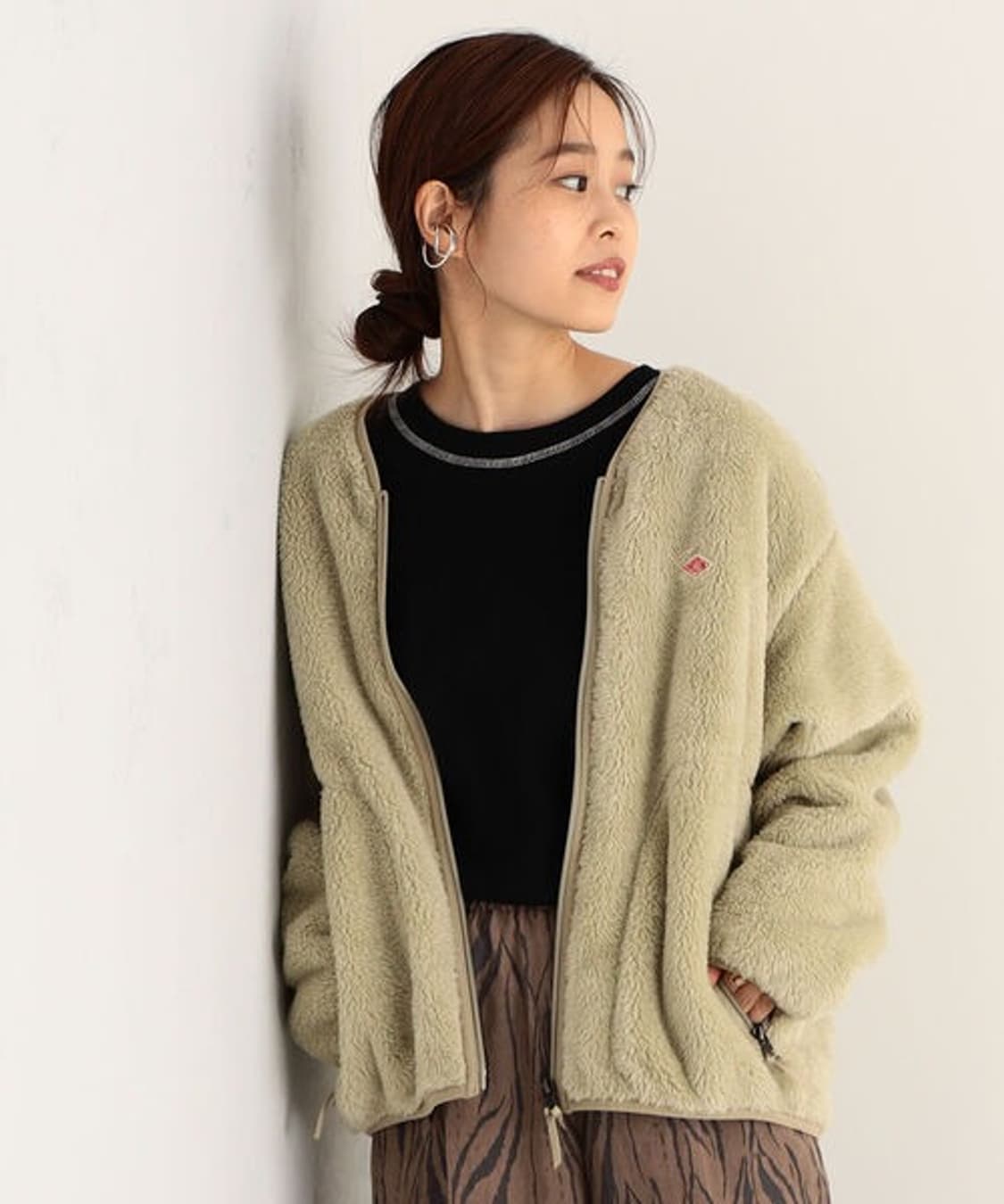 단톤 DANTON High Pile Fleece Jacket 상품이미지2
