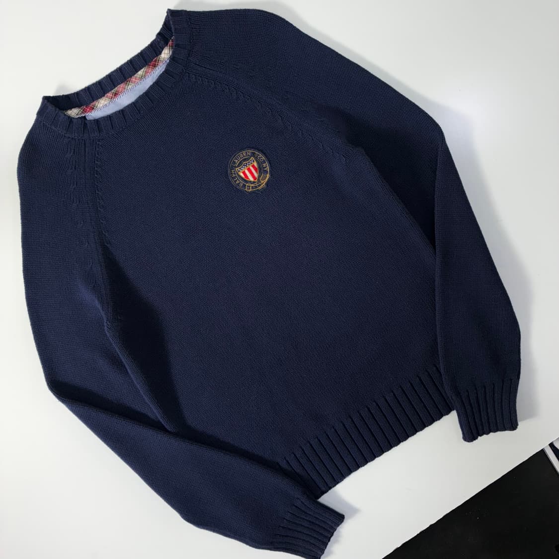 Polo 폴로 랄프로렌 신형 쉴드 크러스트 네이비 니트 상품이미지2