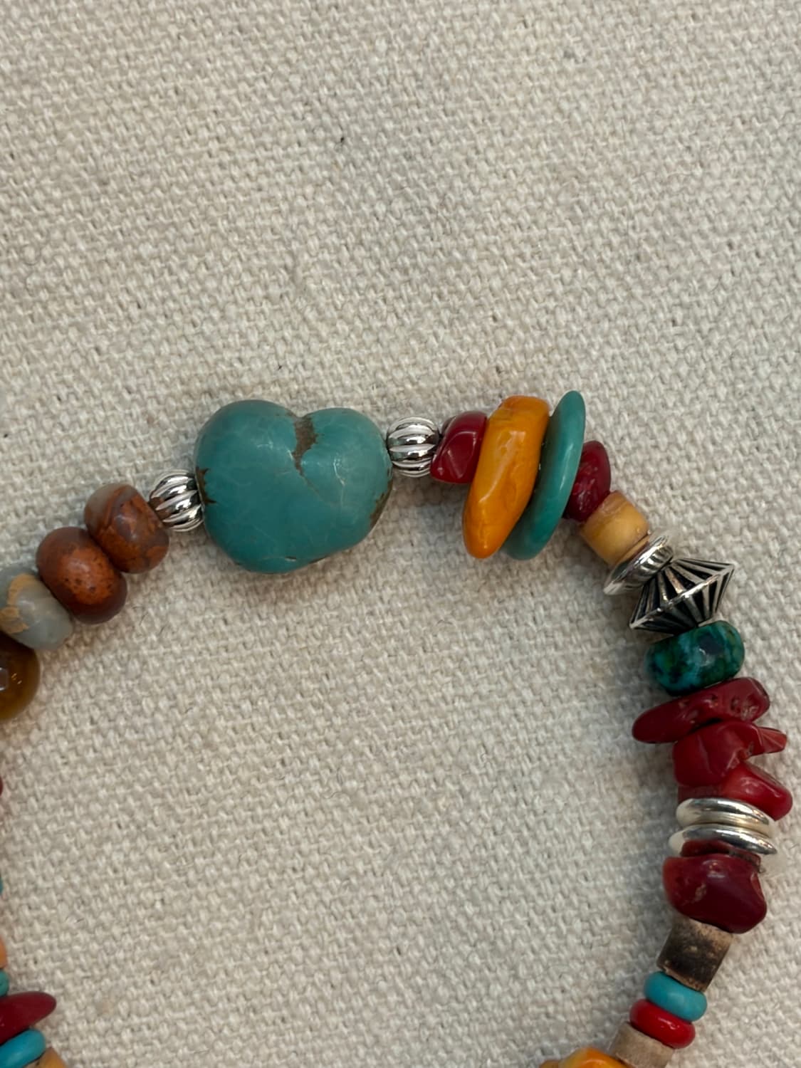 빈티지 터키석 하트 브레이슬릿 상품이미지3