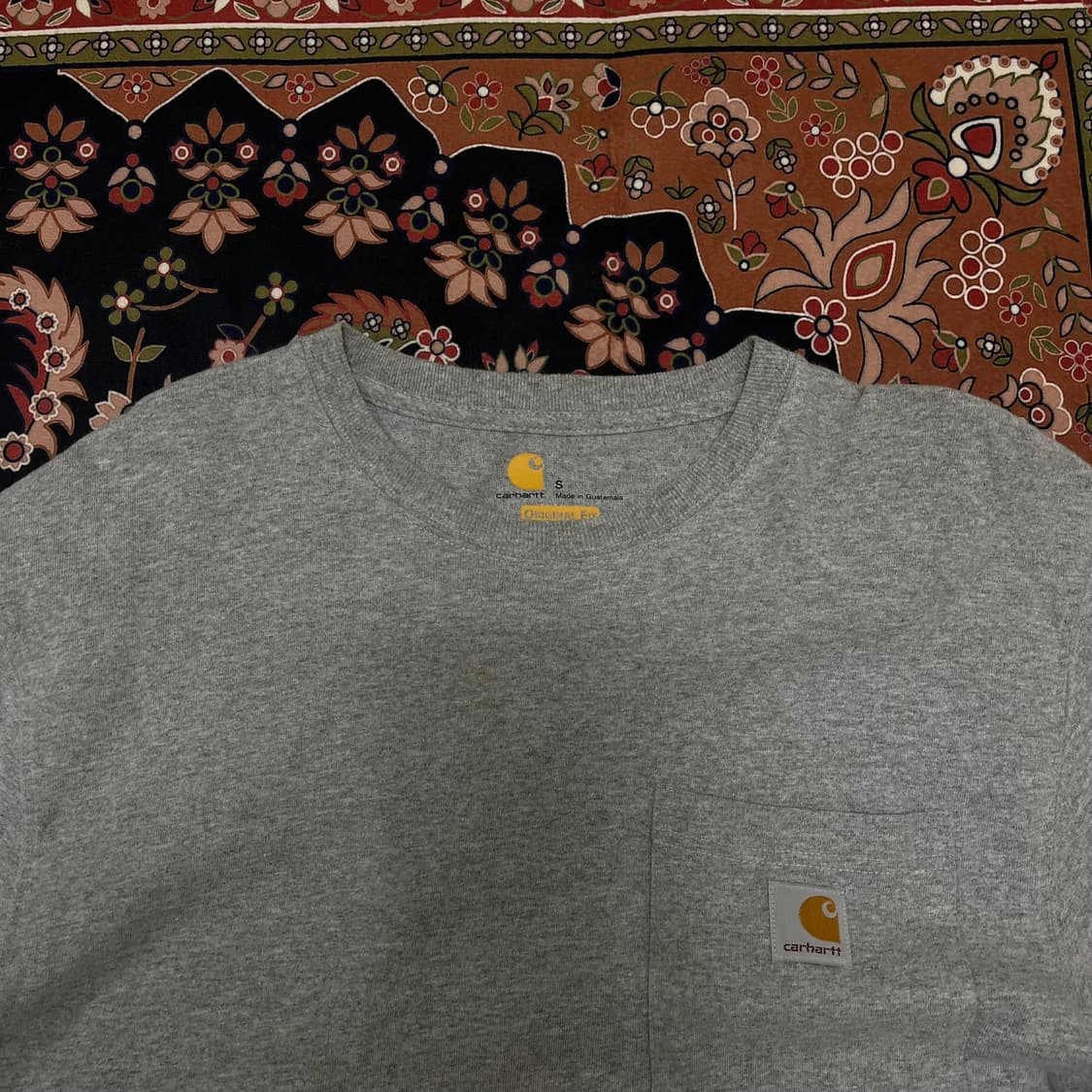 칼하트 WIP 워크웨어 포켓 반팔티 S/90 상품이미지2