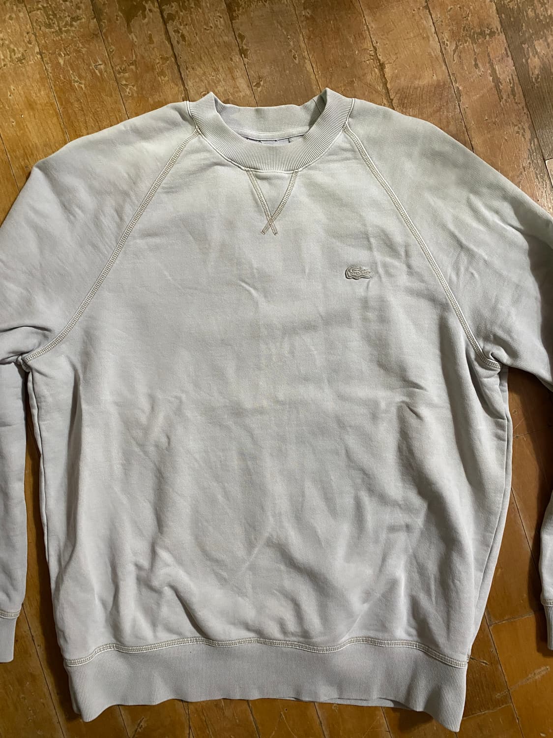 라코스테 릴렉스 핏 맨투맨 US L (105) 상품이미지1