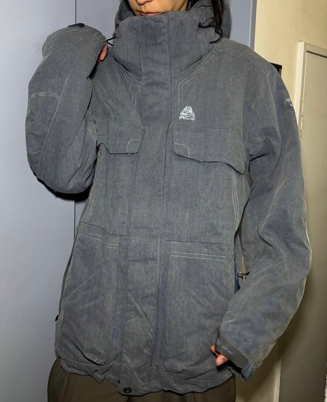 나이키 acg 테크니컬 3D포켓 스톤워시드자켓 상품이미지1