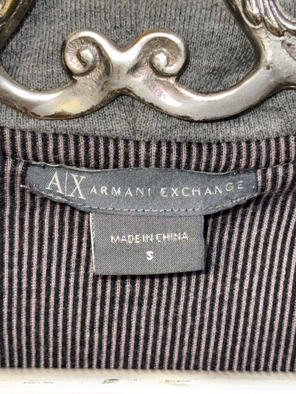 Armani Exchange belted hood coat ops 상품이미지5