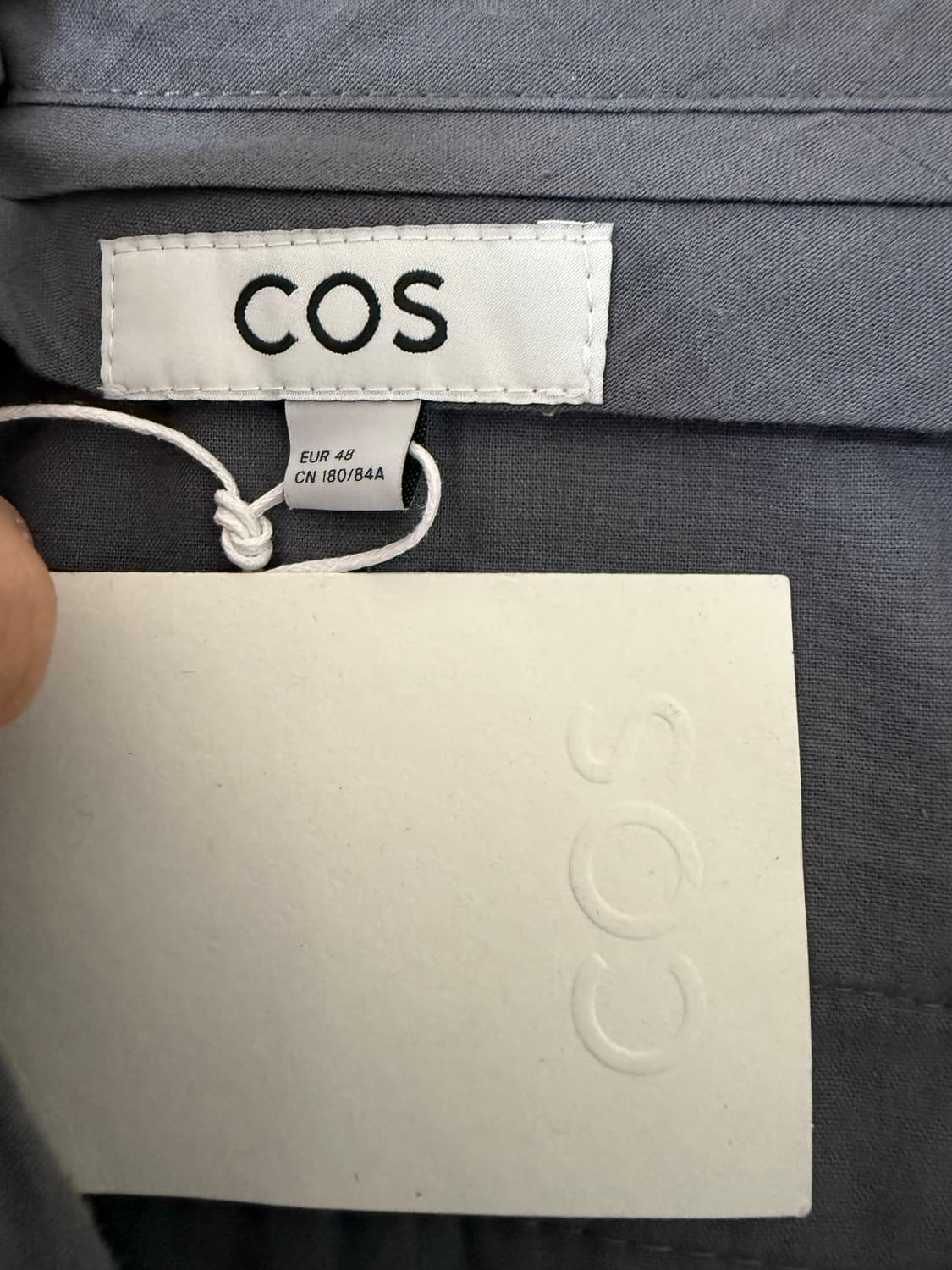 코스 와이드 코듀로이 팬츠 그레이 상품이미지5