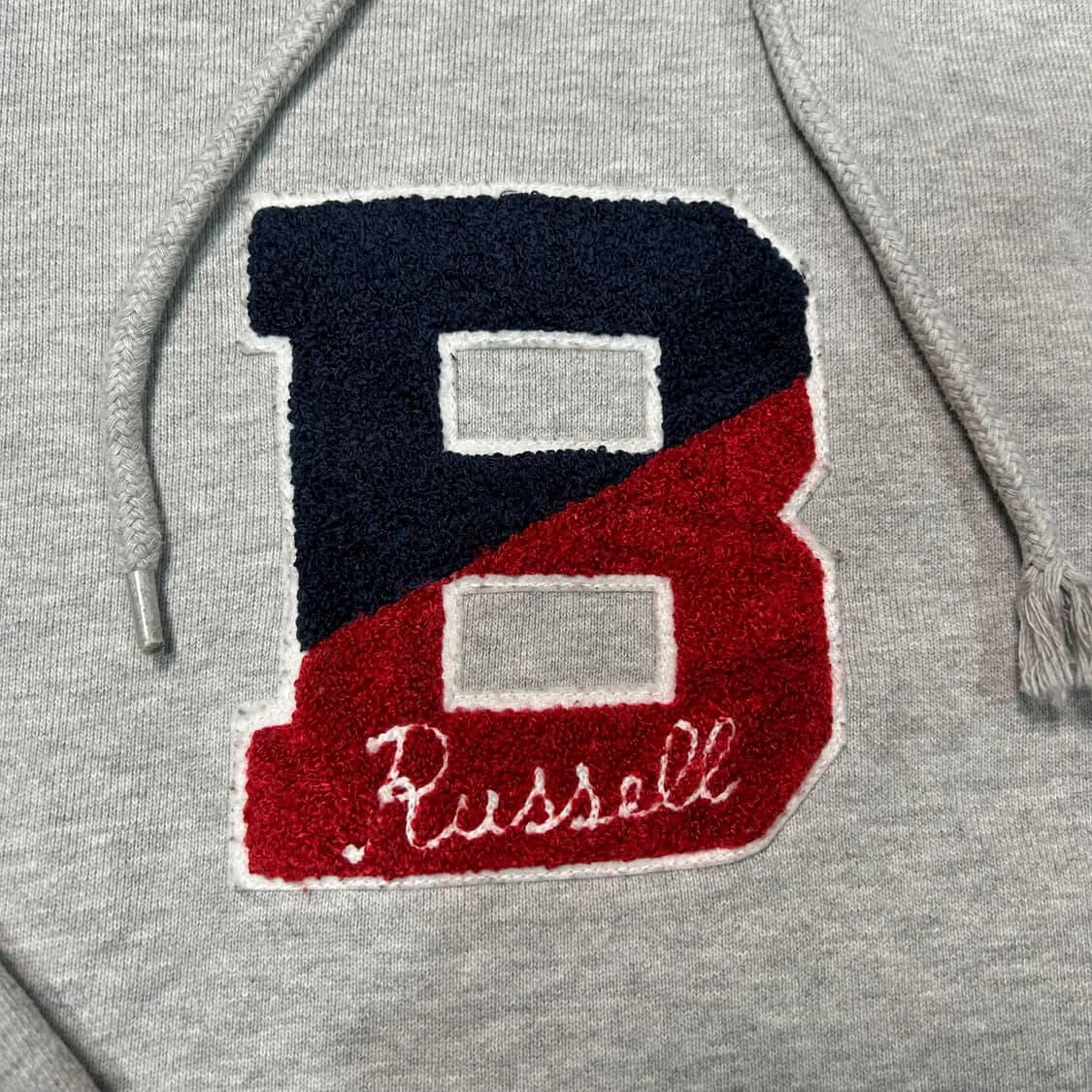 [M] 러셀X블루블루 재팬 크롭 후드티 상품이미지3