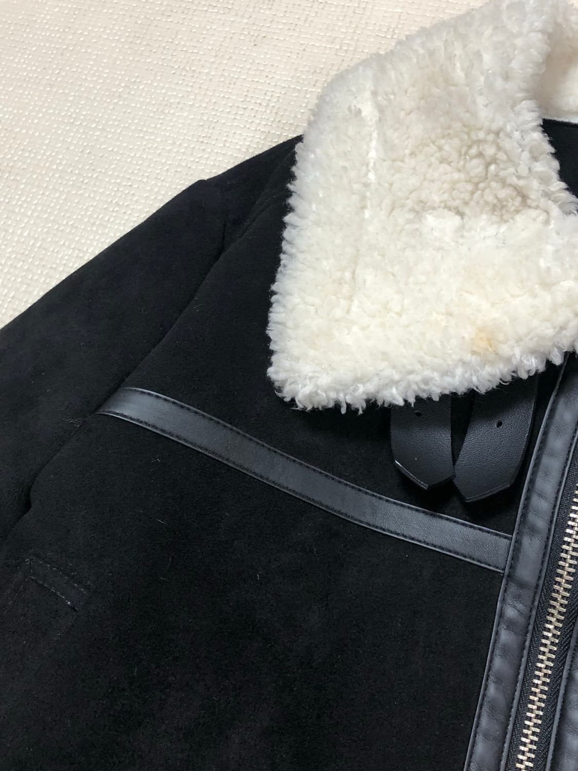 빈티지 블랙 무스탕 자켓 상품이미지9