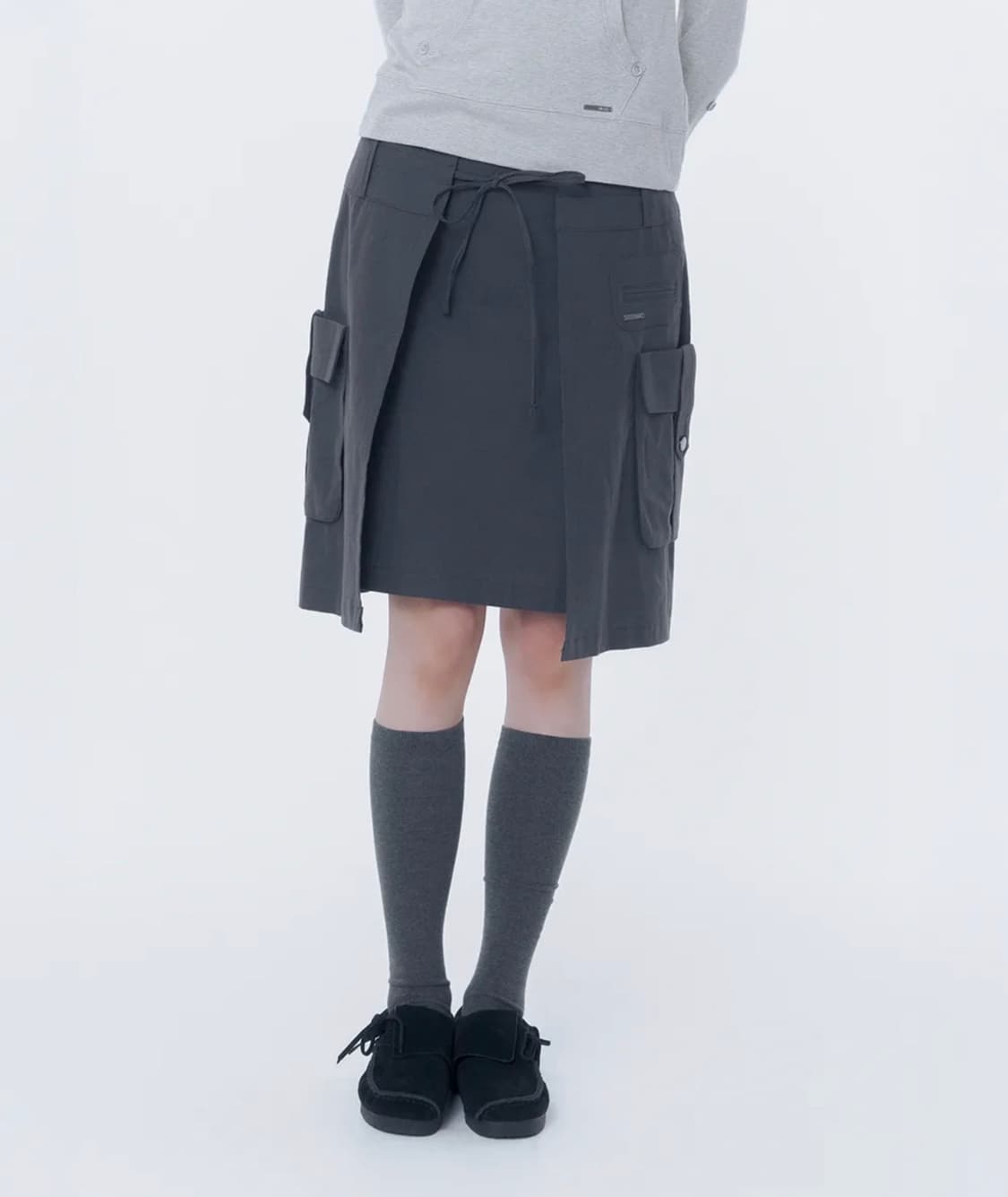 미세키서울 Layered pocket cargo skirt  상품이미지1