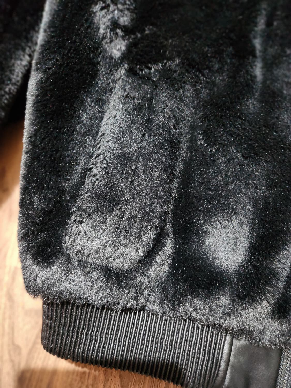 자라 크롭 퍼 후드 자켓 상품이미지5